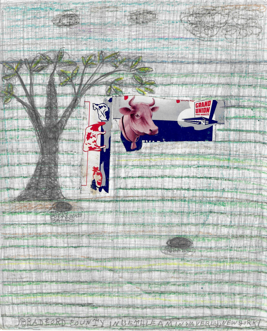 Pearl Blauvelt (1893 - 1987), Untitled (Bradford County in Bethleam in Waverly, New York), c. 1940s