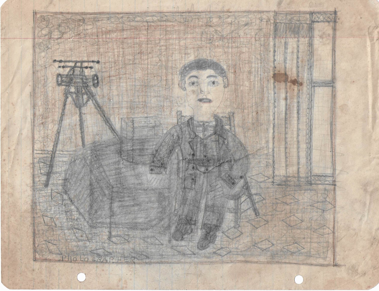 Pearl Blauvelt (1893 - 1987), Untitled (Photographer), c. 1940's