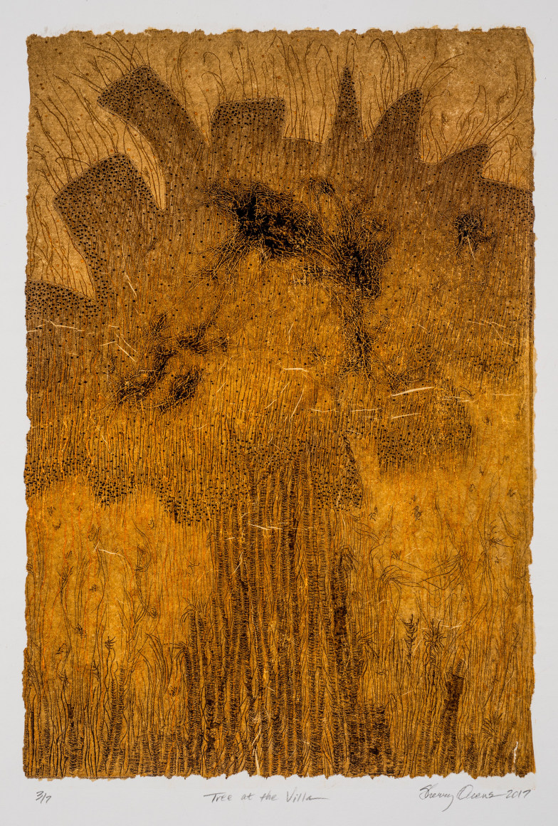 Sherry Owens, Tree at the Villa, 2017