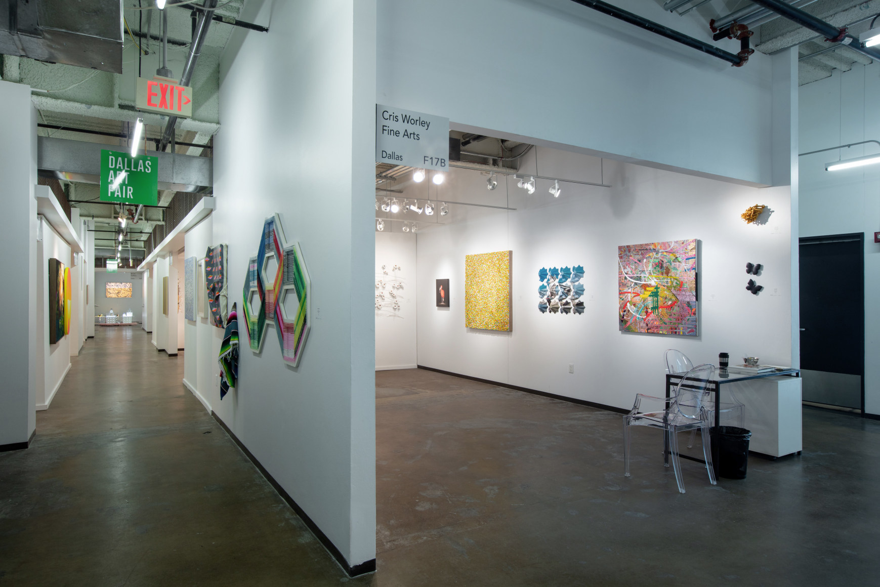 Cris Worley Fine Arts at the 2018&nbsp;Dallas Art Fair: Booth F17B