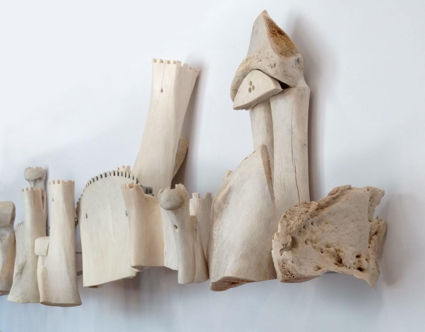 Celia Eberle, City of Bones (detail), 2021