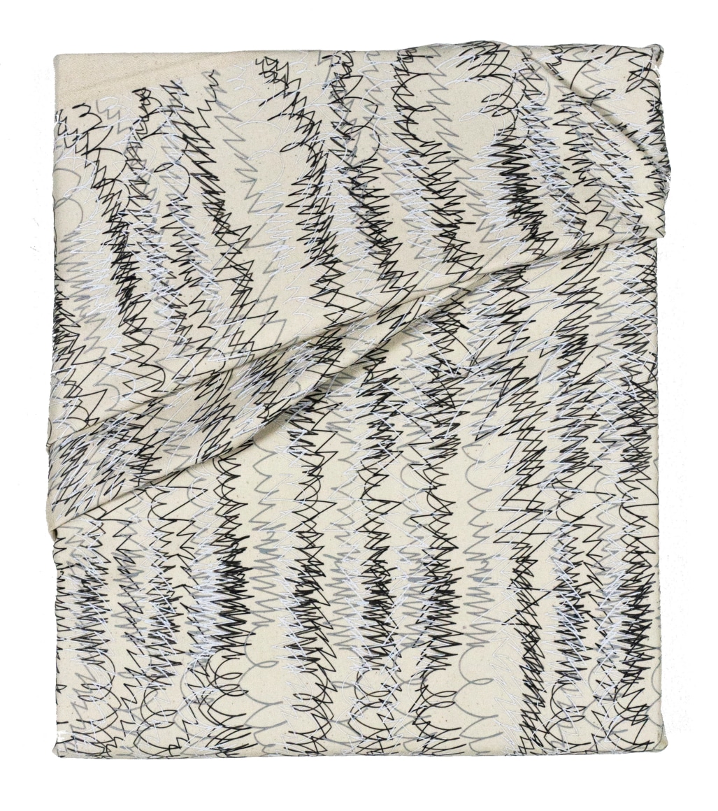 Timothy Harding, 21&quot; x 16 on 14&quot; x 12&quot; (Lines on Lines), 2020