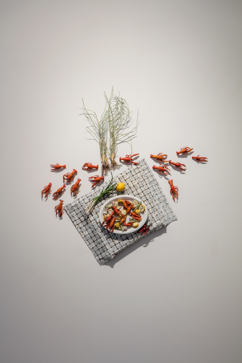 Harry Geffert (1934-2017), Banquet on the Bayou, 2015