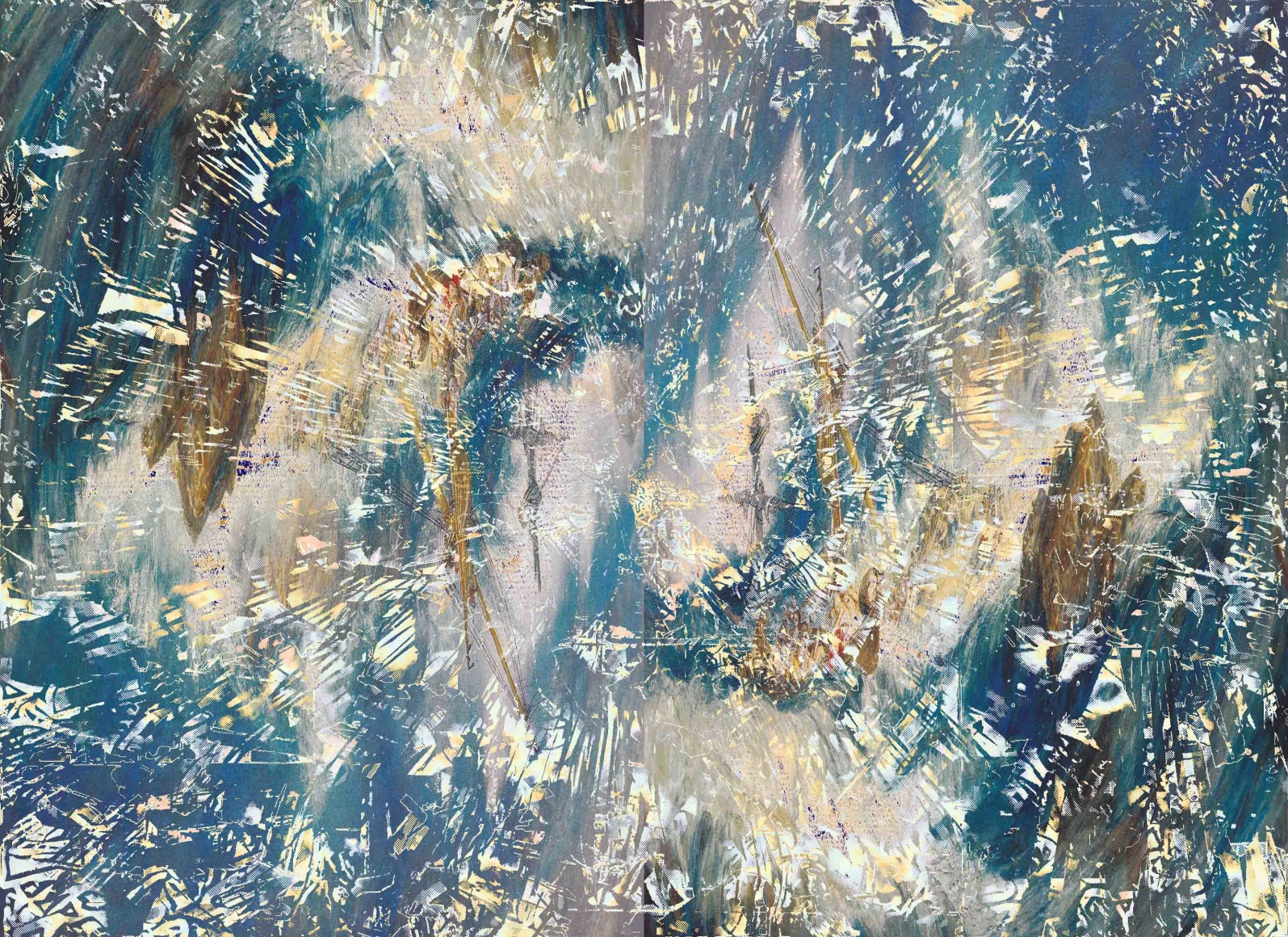 Ruben Nieto, Inenarrable, (After Joseph Mallord William Turner), 2022