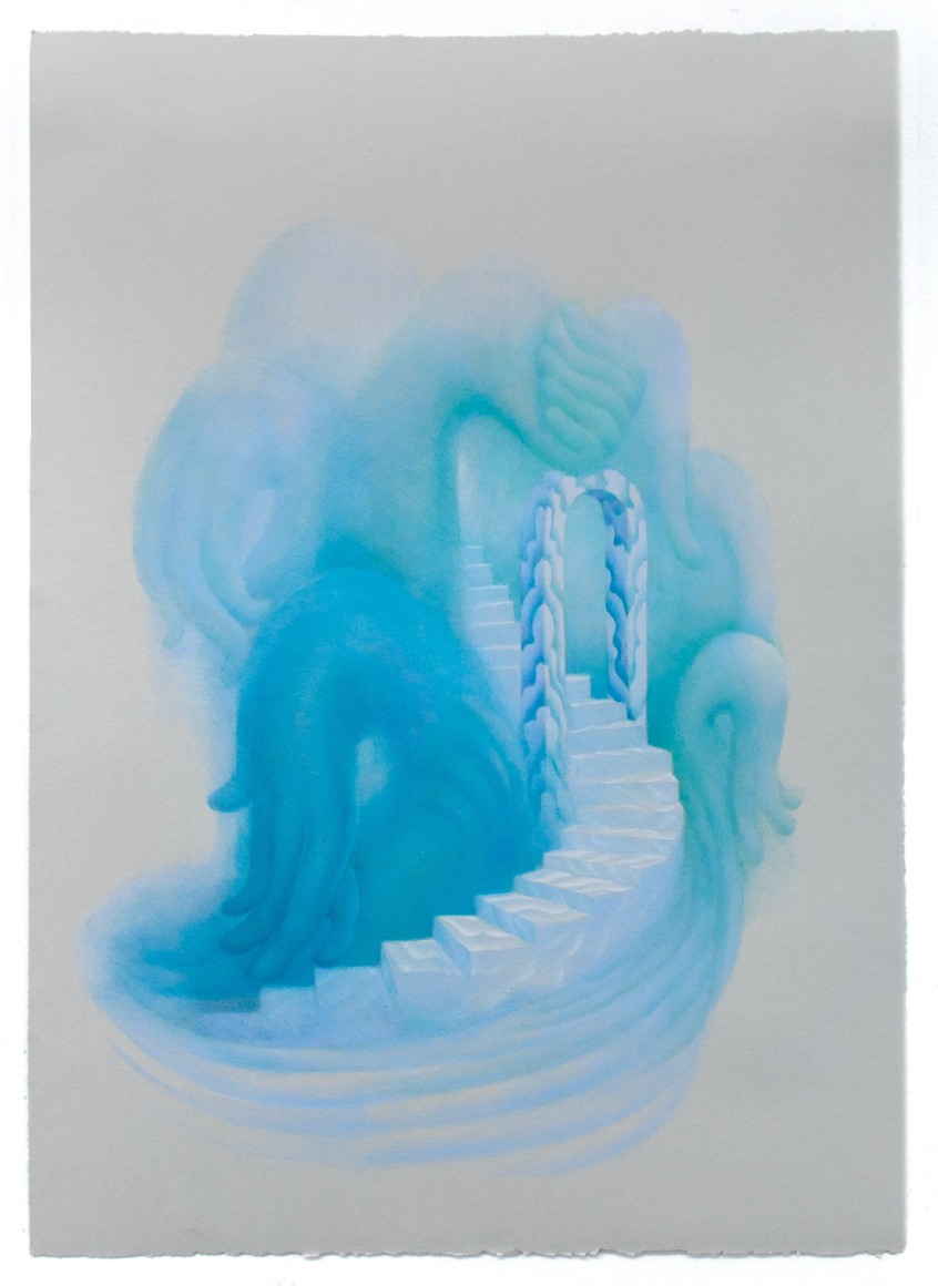 Lauren Clay, Teal Passage, 2023