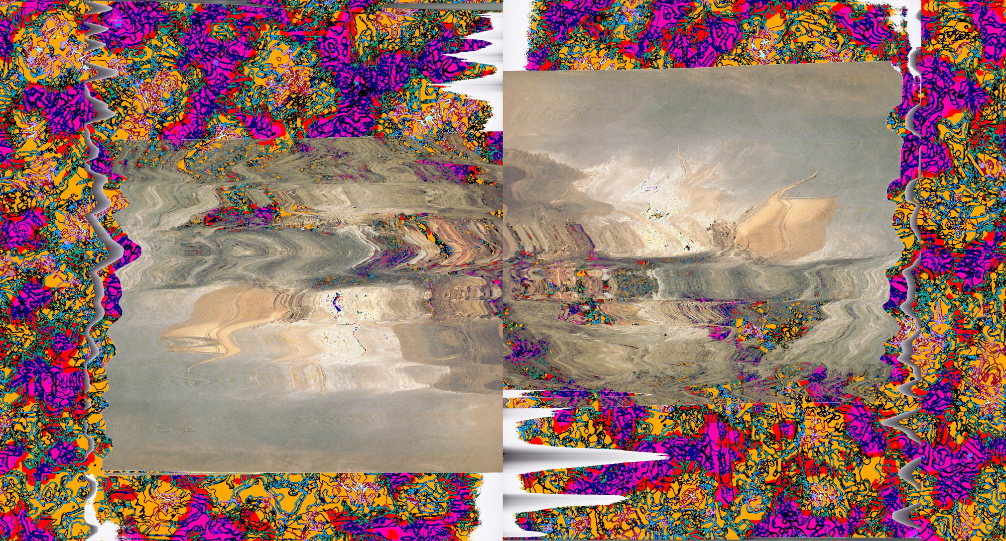 Ruben Nieto, Trials of Humanity, (After Joseph Mallord William Turner), 2022