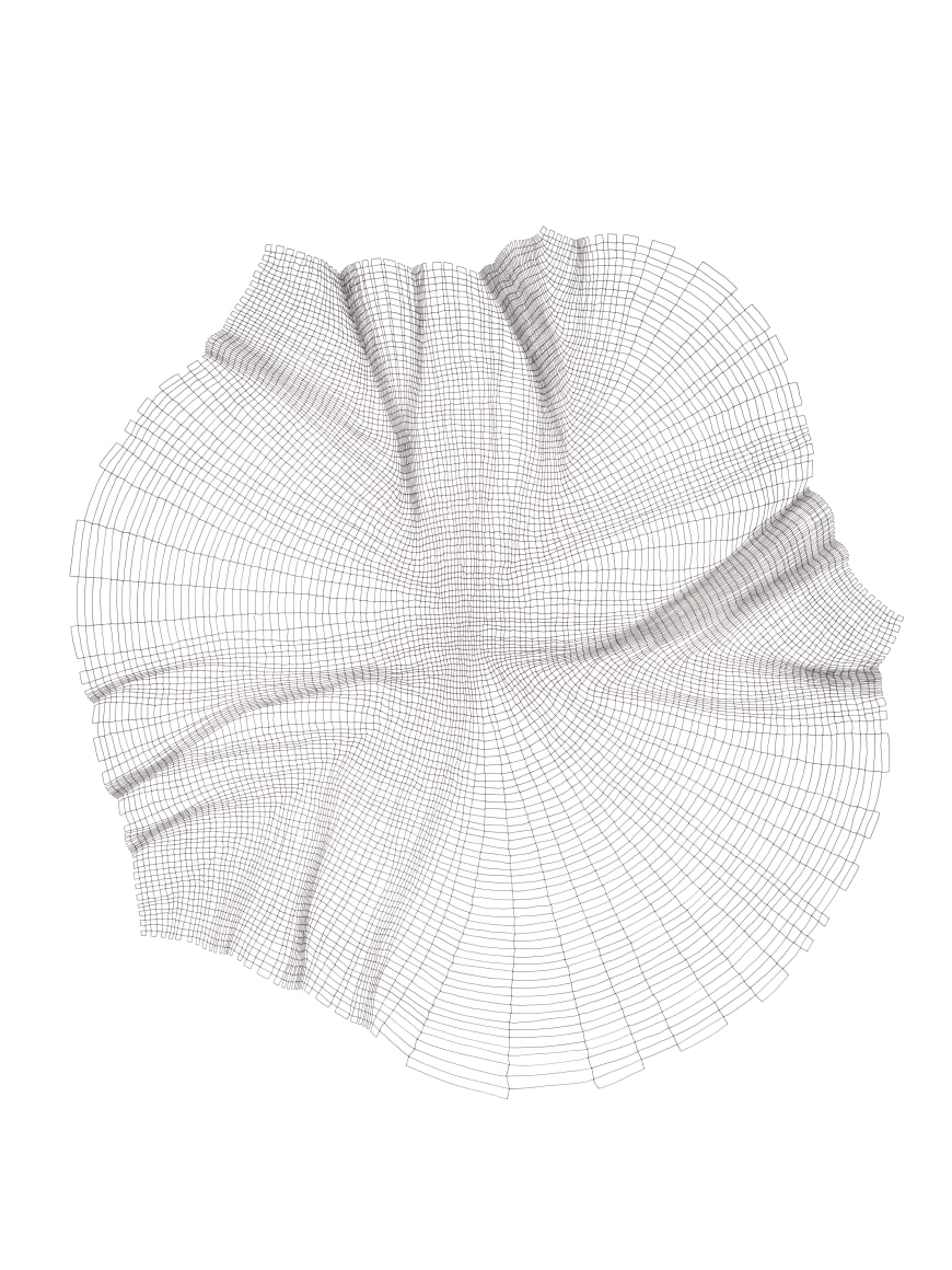 Robert Lansden, The Shape of Time (Time Means Nothing), 2015