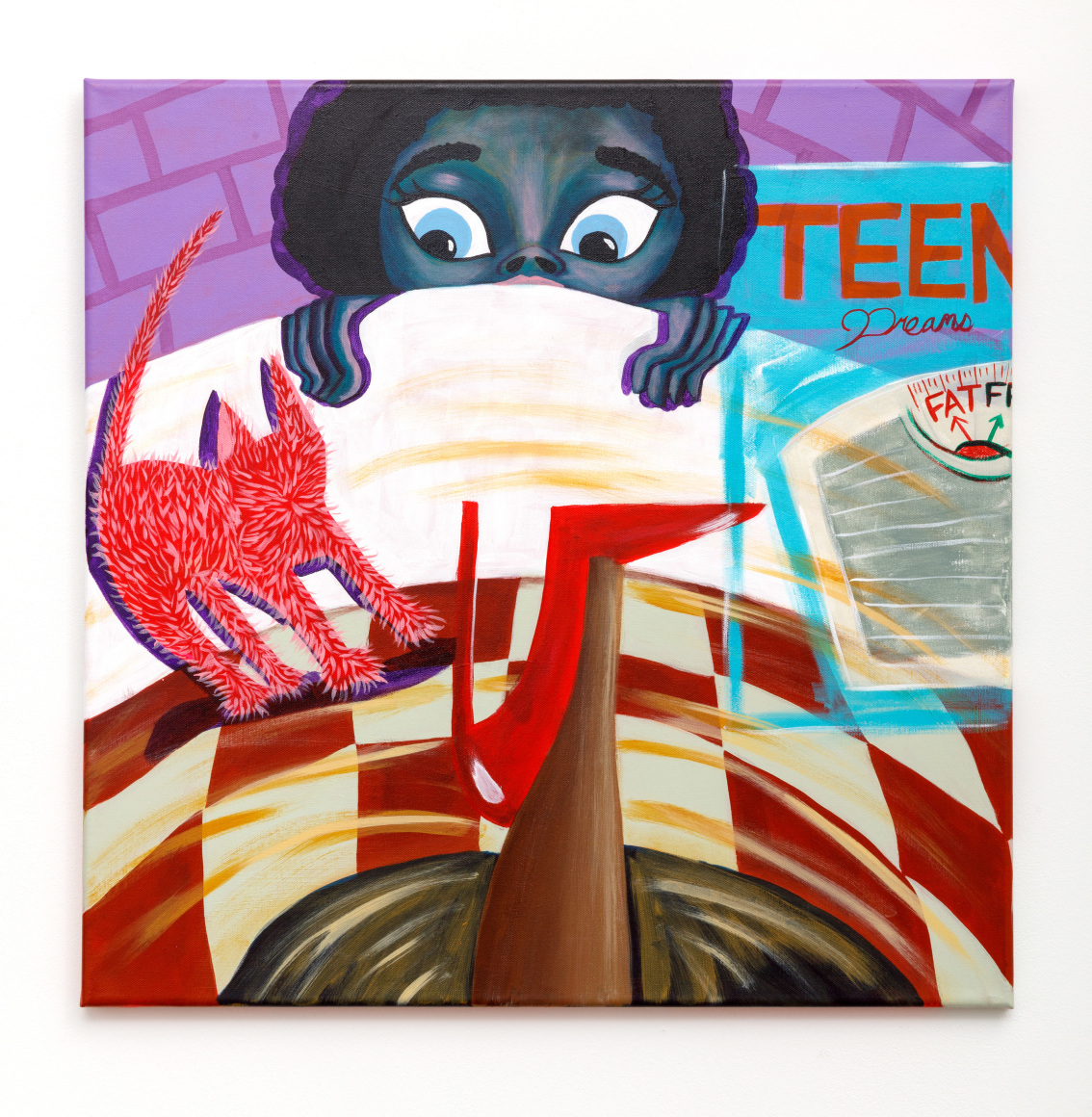 Abi Salami, The First Day of My Re-education (study), 2022