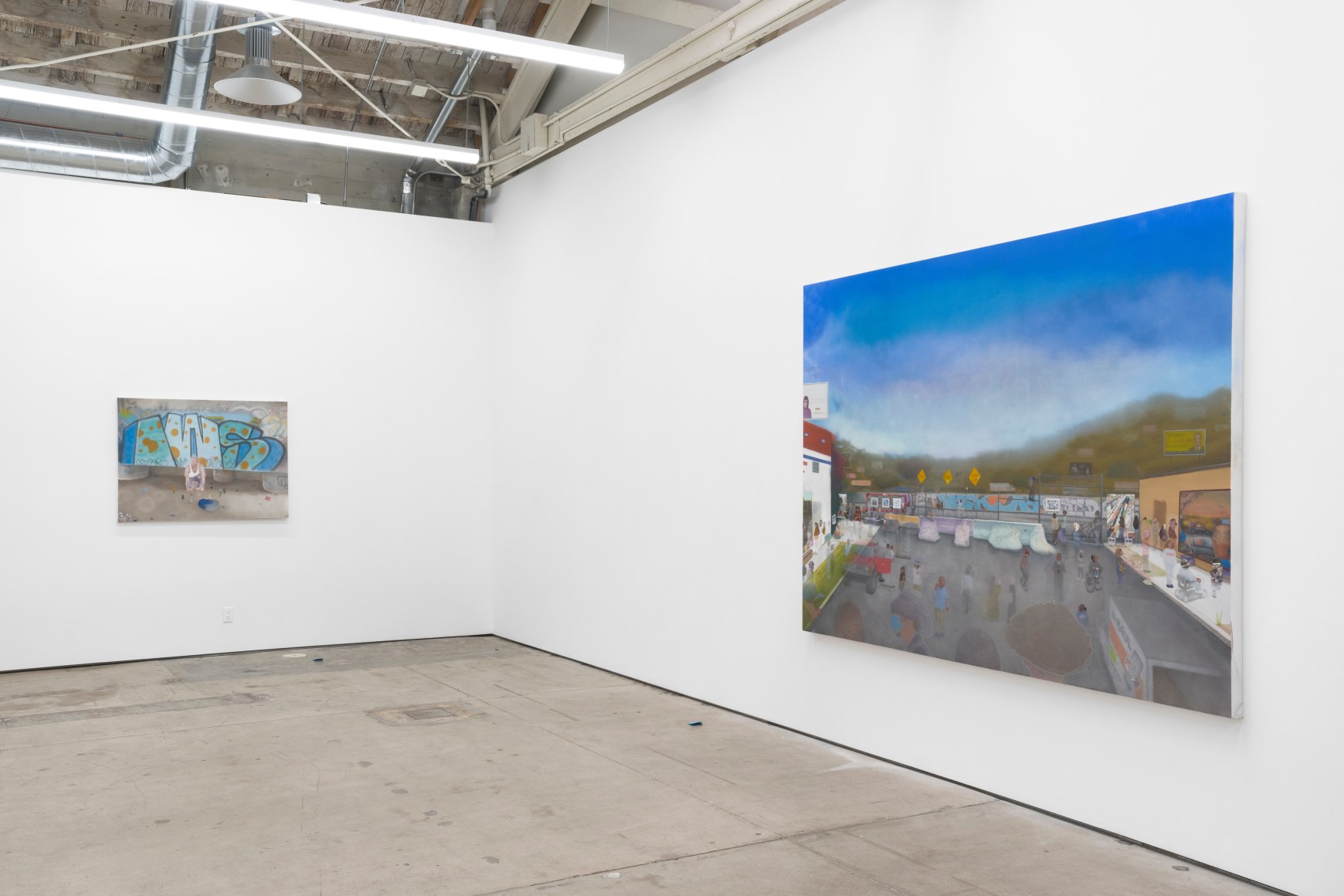 Michael Alvarez, Good Looking Out, 2022., Installation view