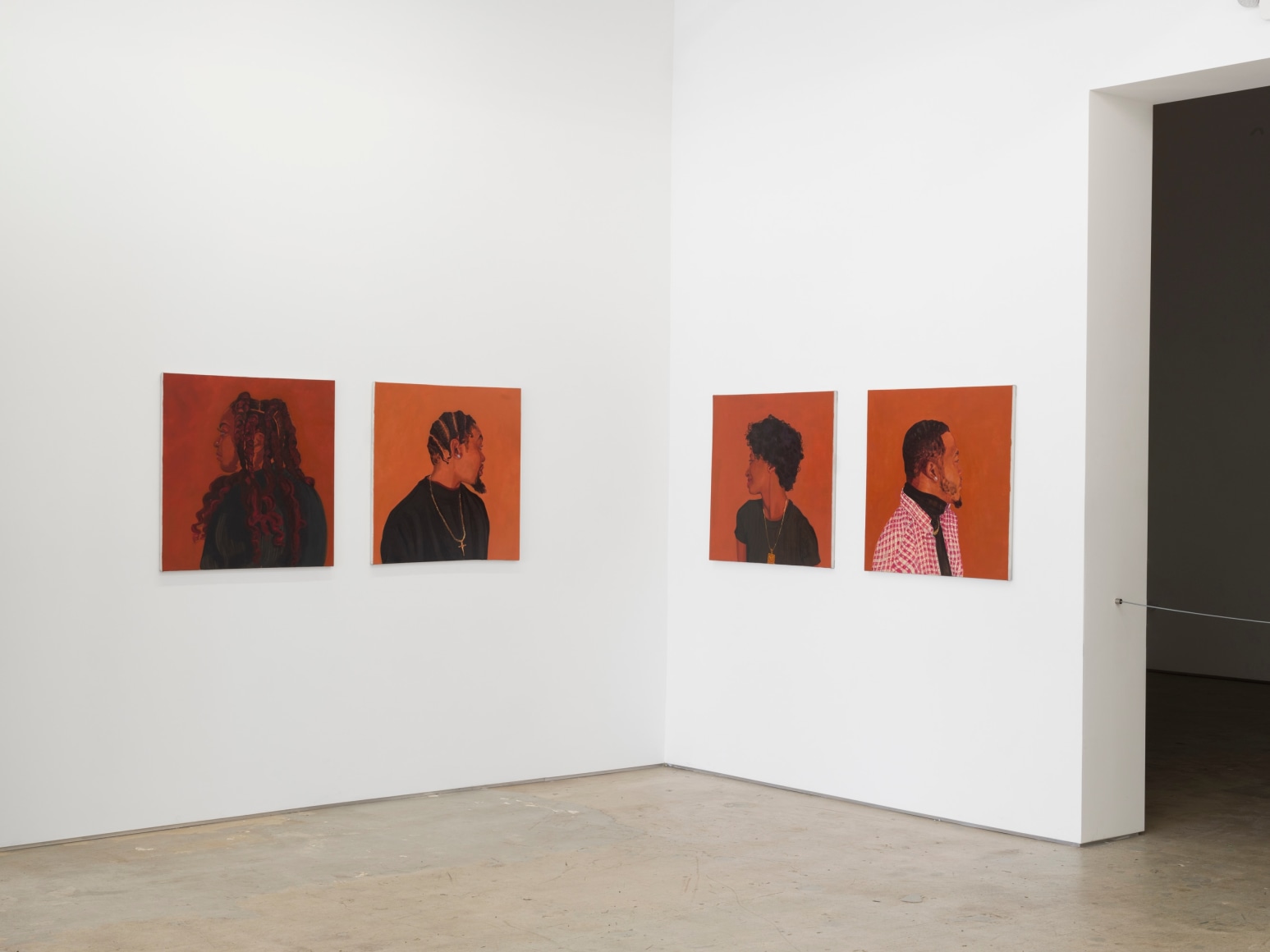 Tajh Rust, Somewhere in Between, 2022., Installation view. 