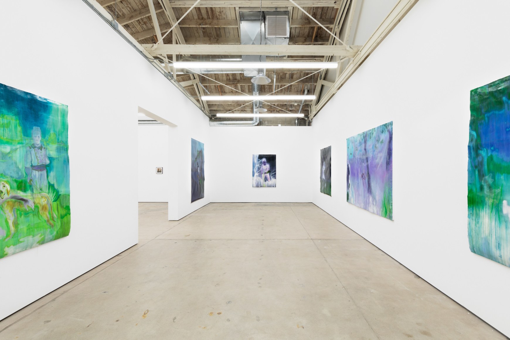 Installation View, When the Night Air Stirs