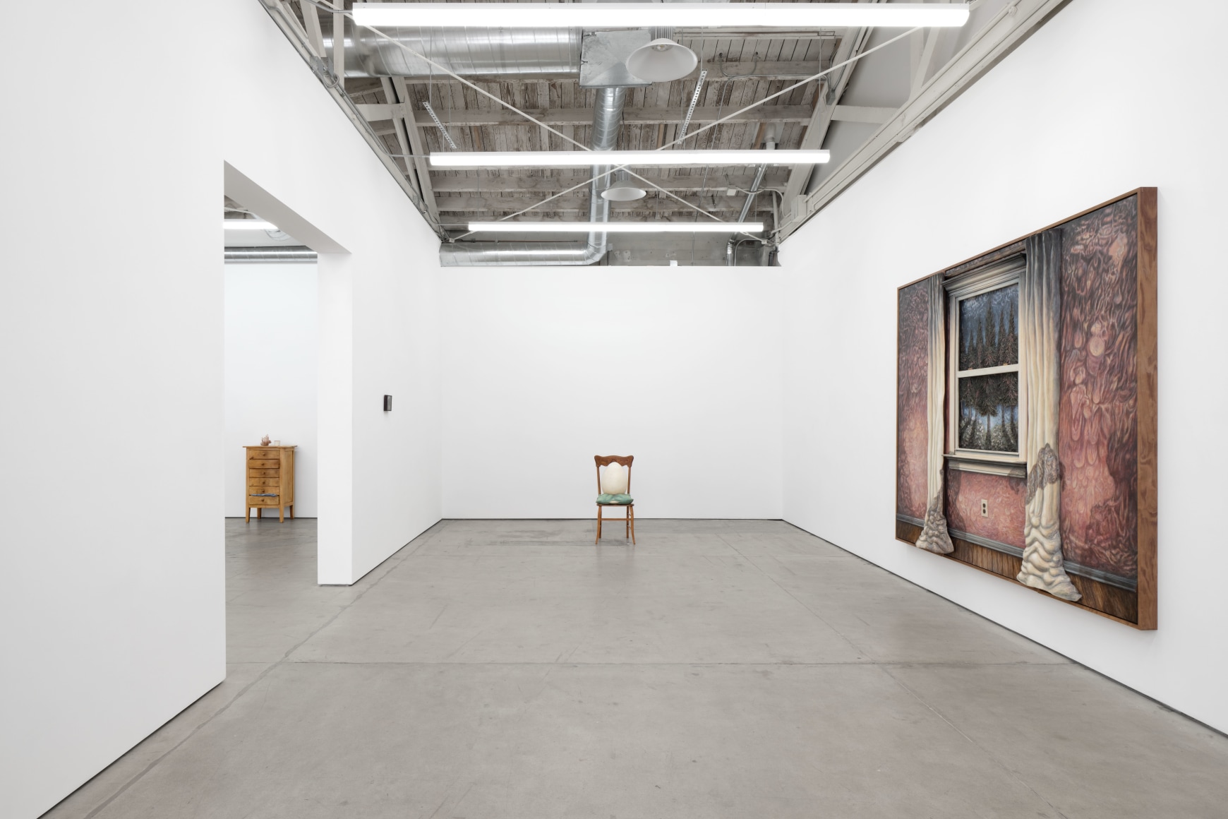 Dan Herschlein, The Long-Fingered Hand, 2023, Matthew Brown, Los Angeles. Installation view. 