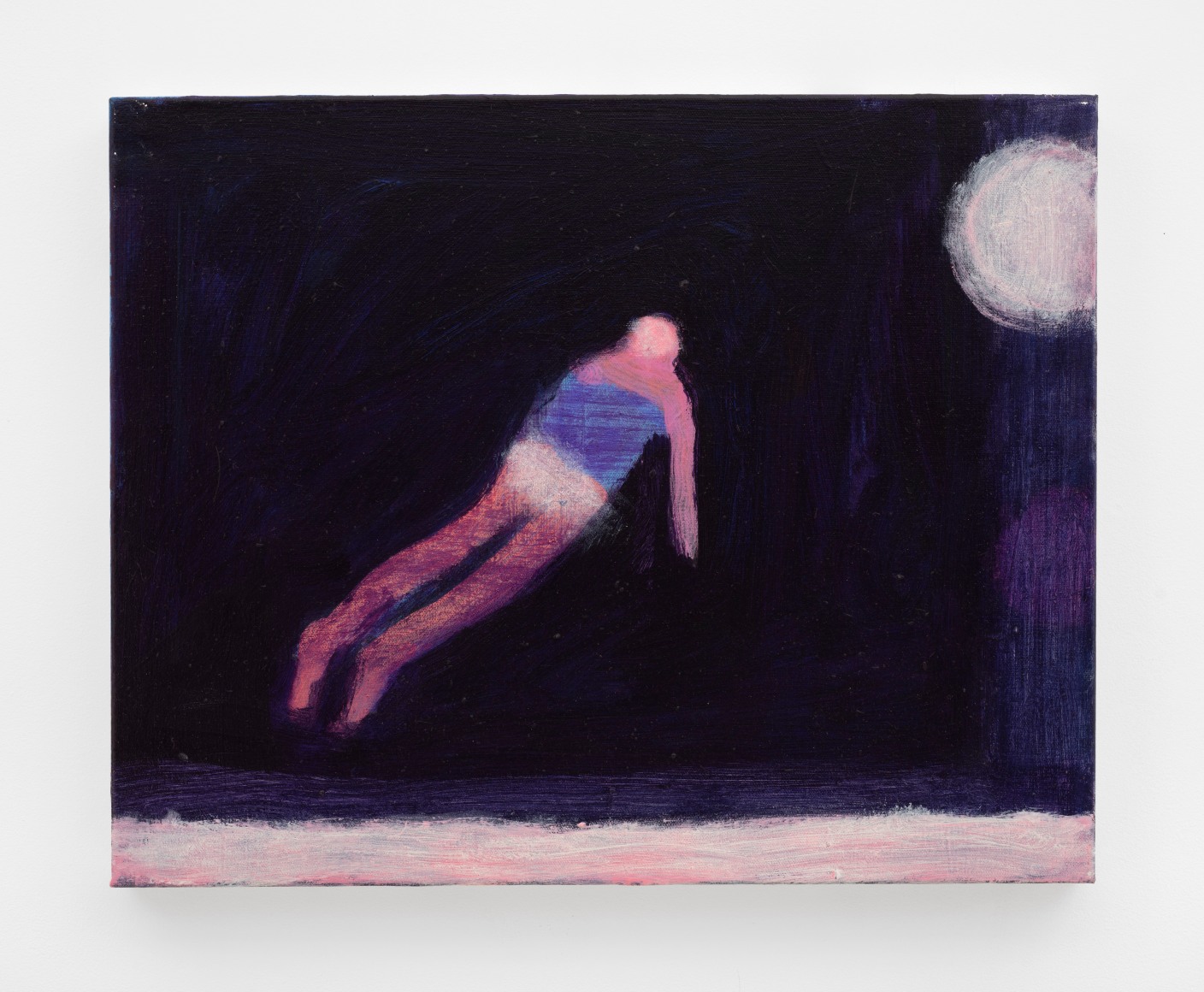 Katherine Bradford, Dive to the Moon, 2022