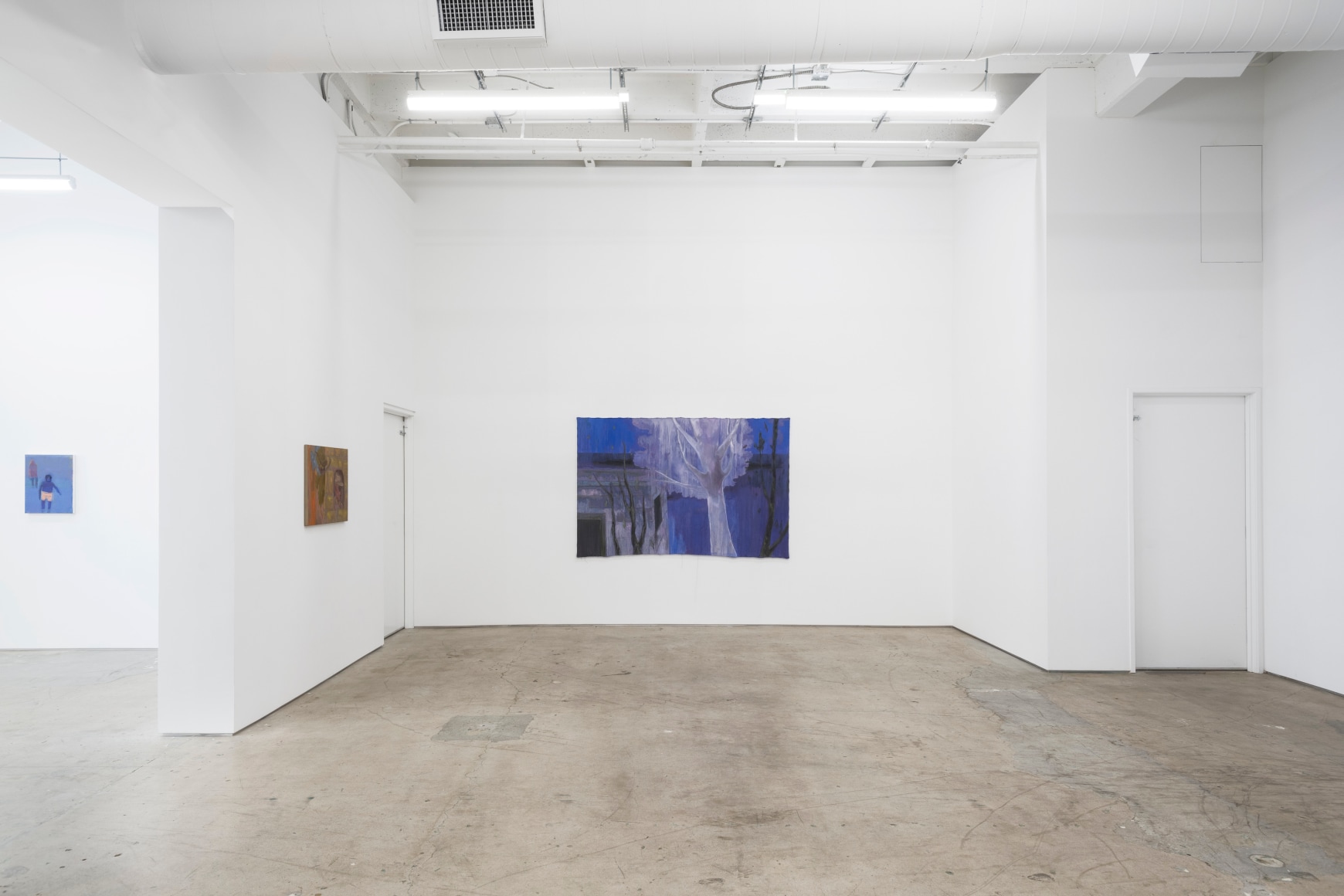 Katherine Bradford &amp;amp; Sedrick Chisom,&nbsp;Angels to Some, Demons to Others, Matthew Brown, Los Angeles,&nbsp;2022., Installation view.