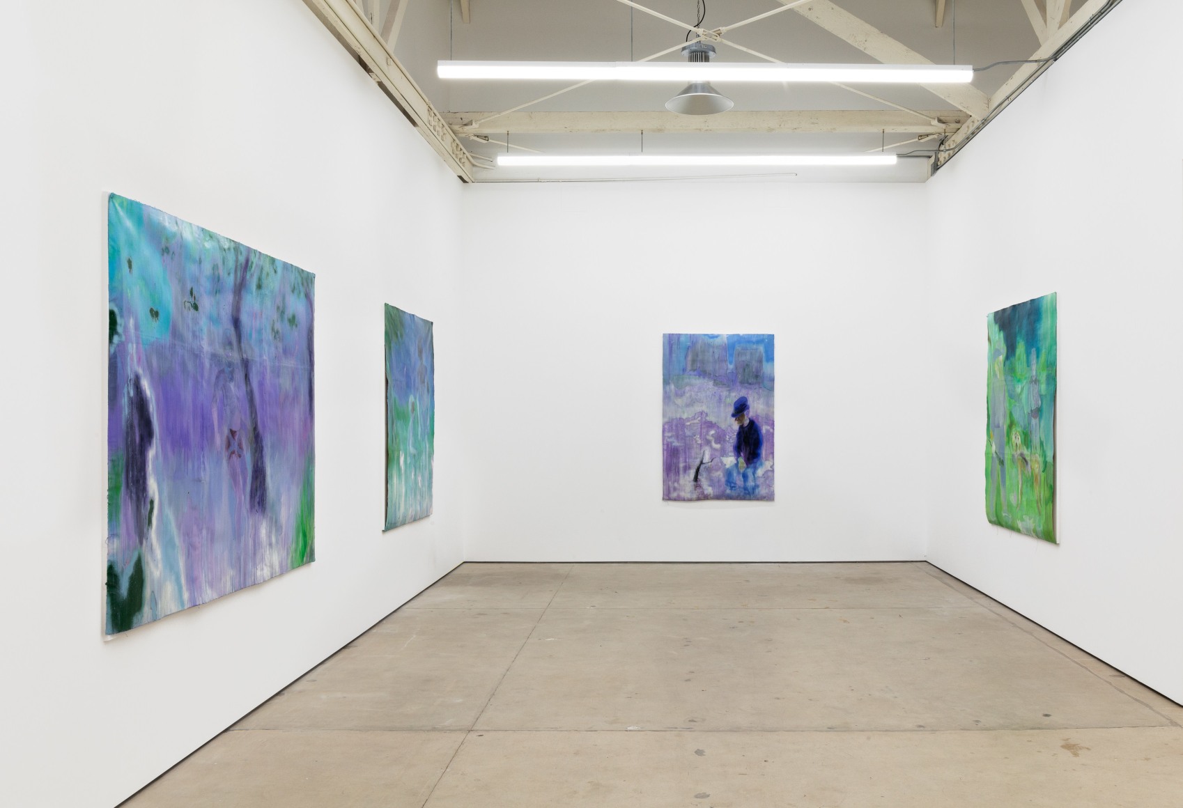 Installation View, When the Night Air Stirs