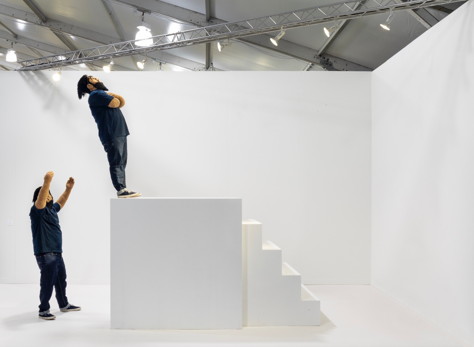 Luis Flores If you sit in shit for too long, you start to get used to the smell, 2019