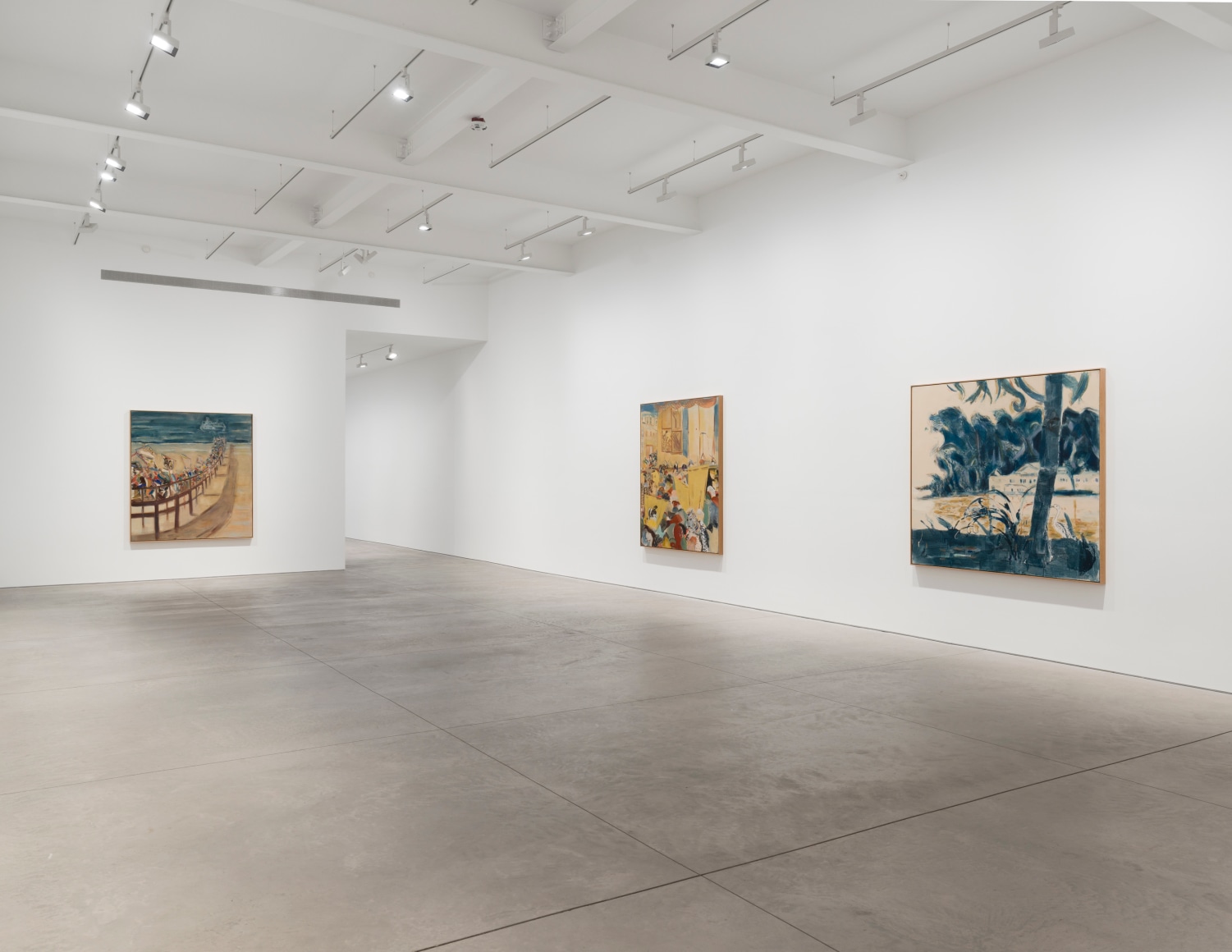 Nick Goss, Stations, Matthew Brown, New York, 2025. Installation view., (Photo: Charles Benton)