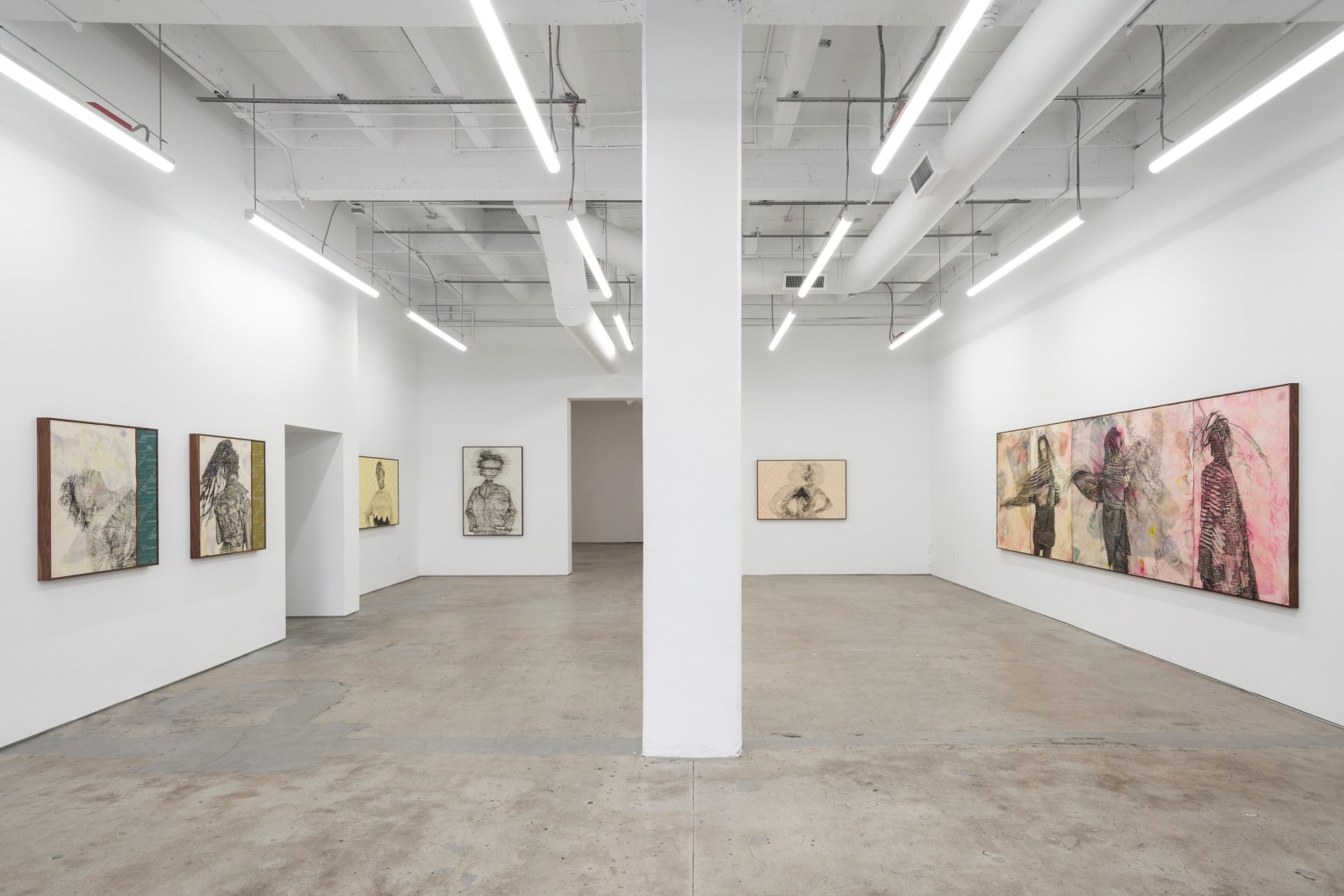 Kenturah Davis, apropos of air, 2021., Installation view