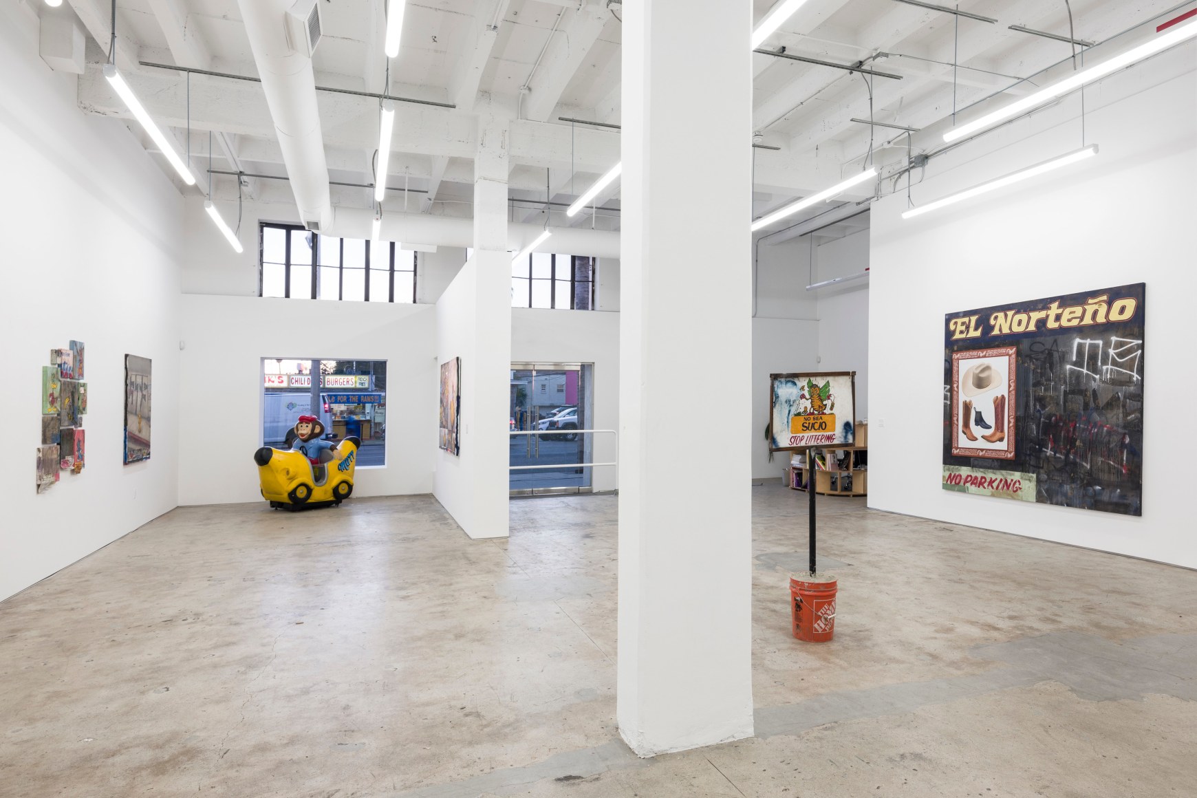Alfonso Gonzalez Jr., There Was There, 2022., Installation view. 
