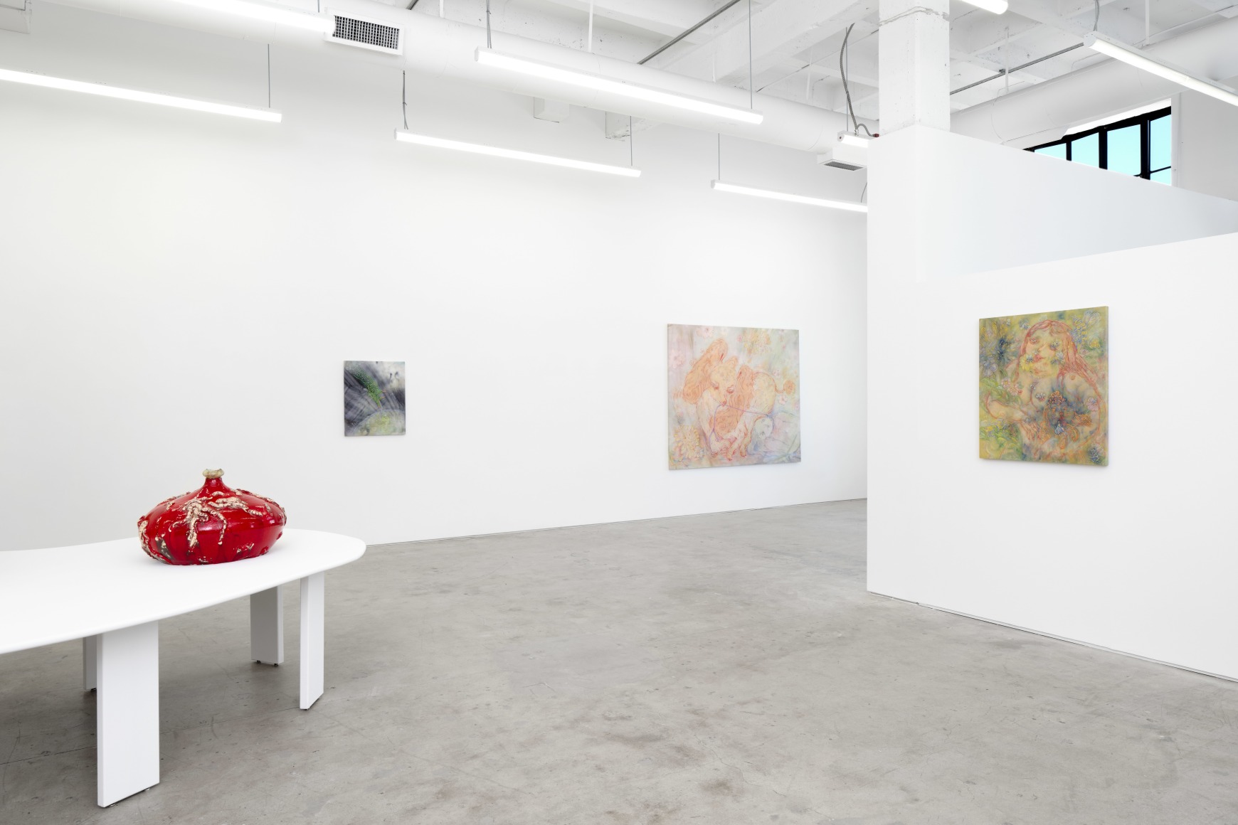 Lila de Magalhaes,&nbsp;Laps of Chrysalis,&nbsp;Matthew Brown, Los Angeles, 2024. Installation view., (Photo: Paul Salveson)