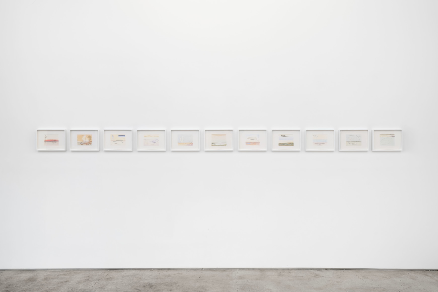 Julie Beaufils, Diegesis, Matthew Brown, Los Angeles, 2022. Installation view. 