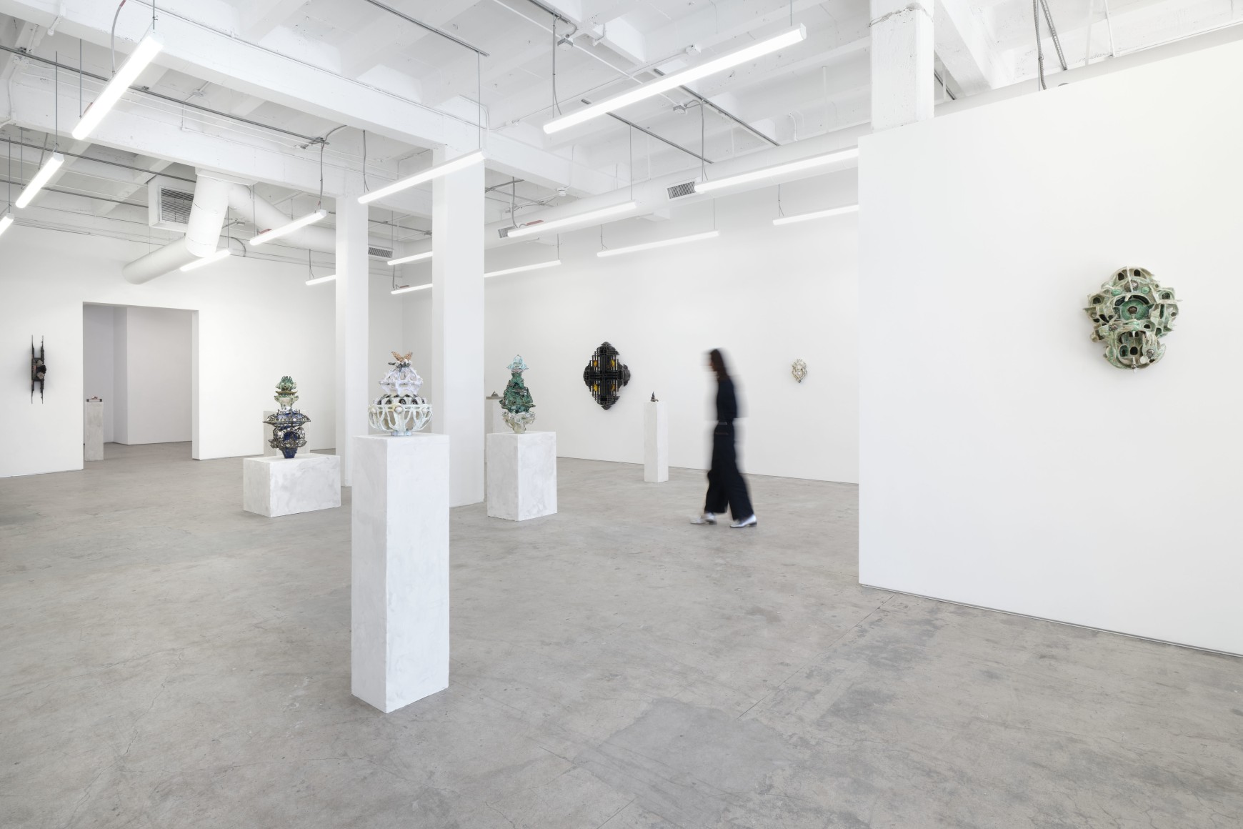 Heidi Lau and Leelee Chan,&nbsp;Chrysalis Spectre,&nbsp;Matthew Brown, Los Angeles, 2024. Installation view (Photo: Paul Salveson).&nbsp;