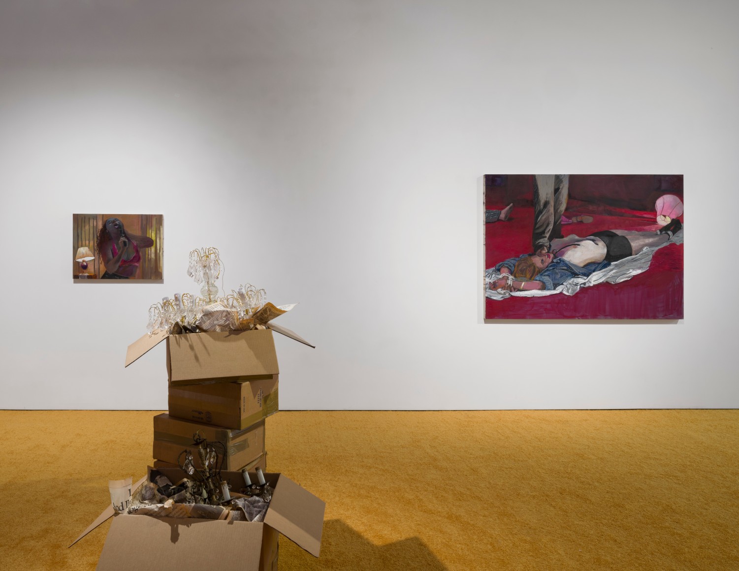 Michelle Uckotter, Moviestar, Matthew Brown, Los Angeles, 2025. Installation view., (Photo: Ed Mumford)