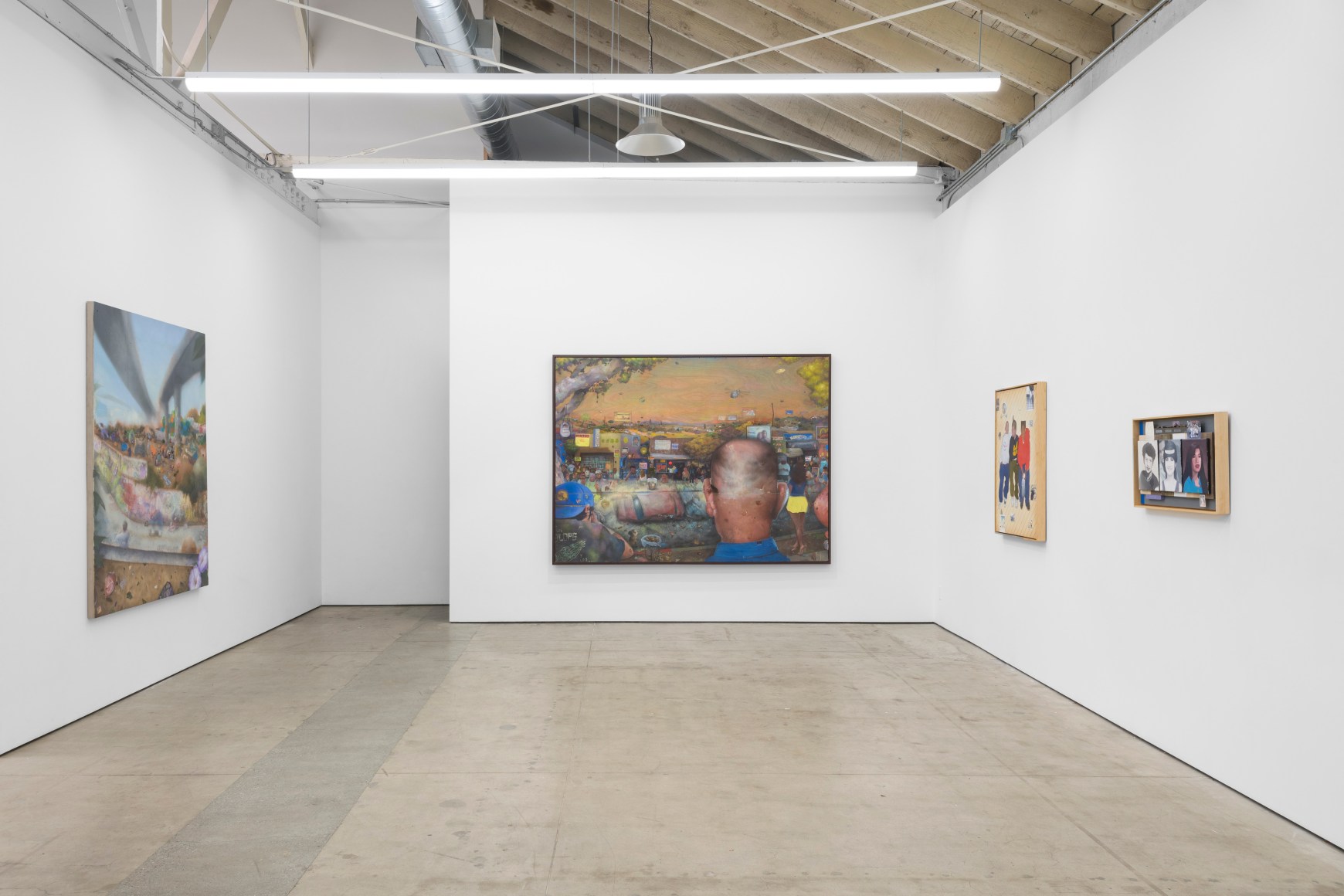 Michael Alvarez, Good Looking Out, 2022., Installation view