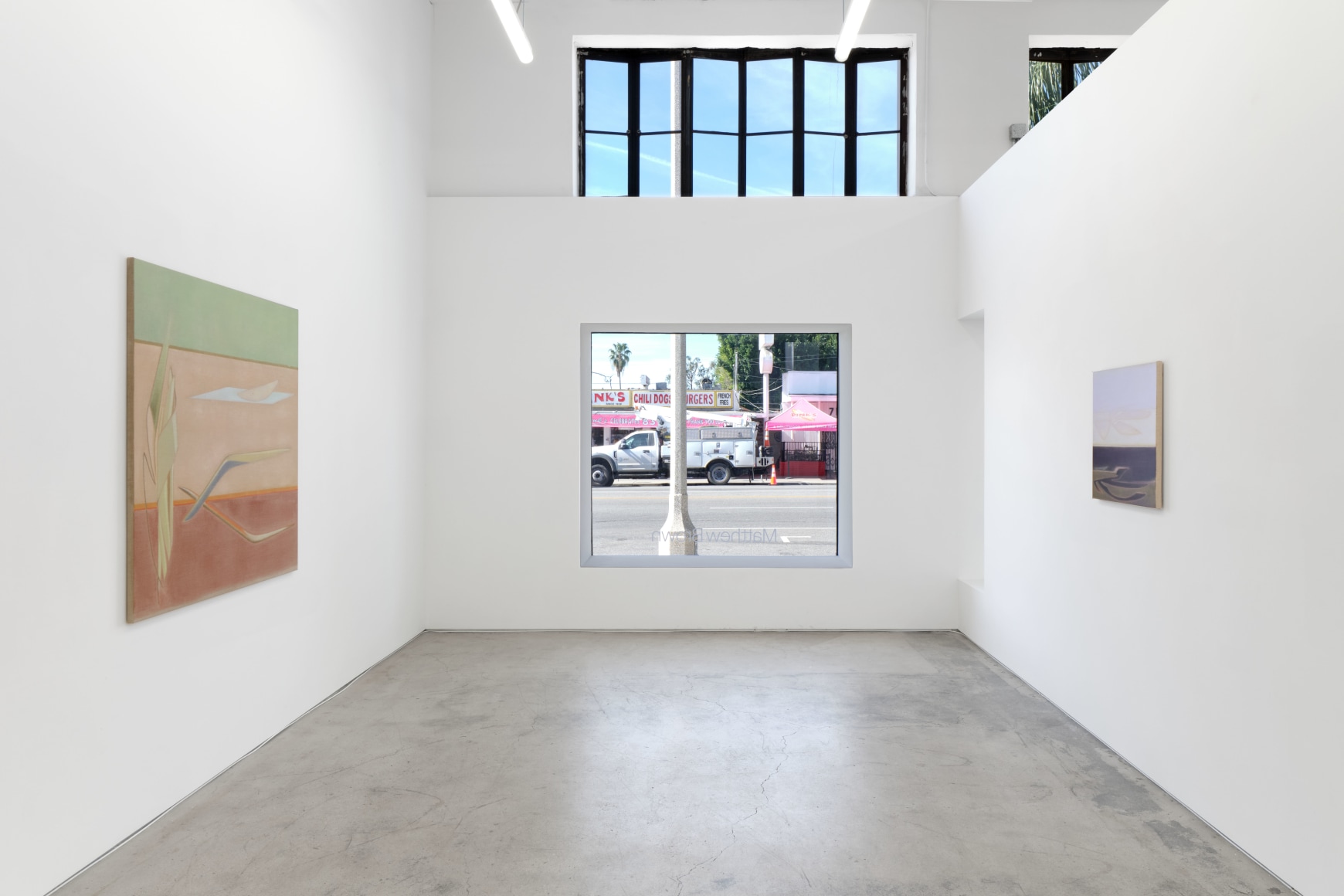 Julie Beaufils, Diegesis, Matthew Brown, Los Angeles, 2022., Installation view. 
