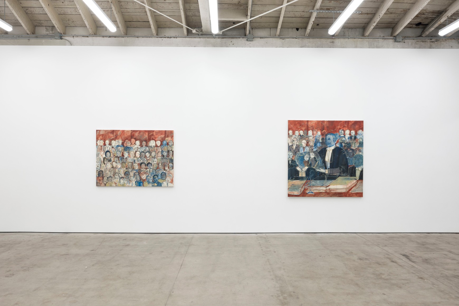 Chemu Ng'ok, Still waters Run, 2022., Installation View. 