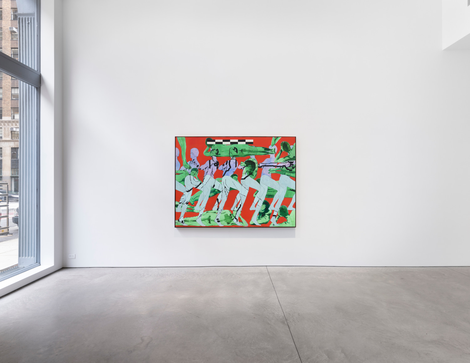 Olivia van Kuiken, Bastard Rhyme, Matthew Brown, New York, 2025. Installation view., (Photo: Charles Benton)