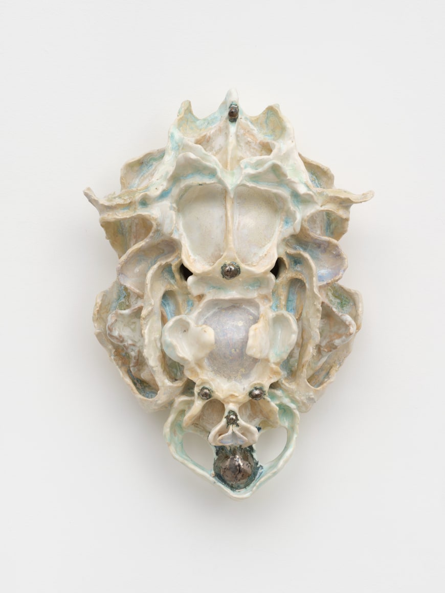 Heidi Lau Rorschach Butterfly Tile V, 2024