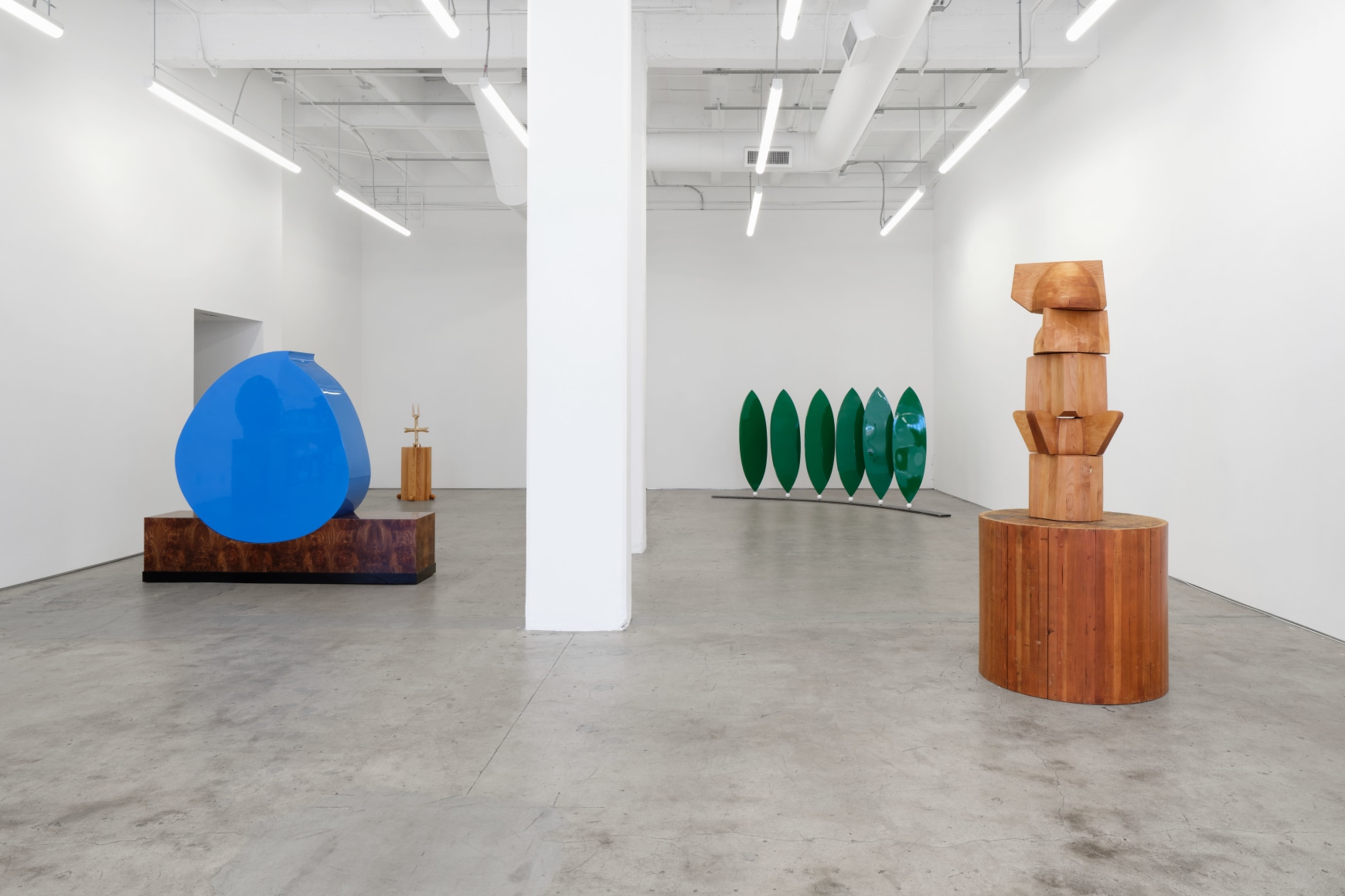 Ryan Preciado, Highway Hypnosis, Matthew Brown, Los Angeles, 2023., Installation view.&nbsp;