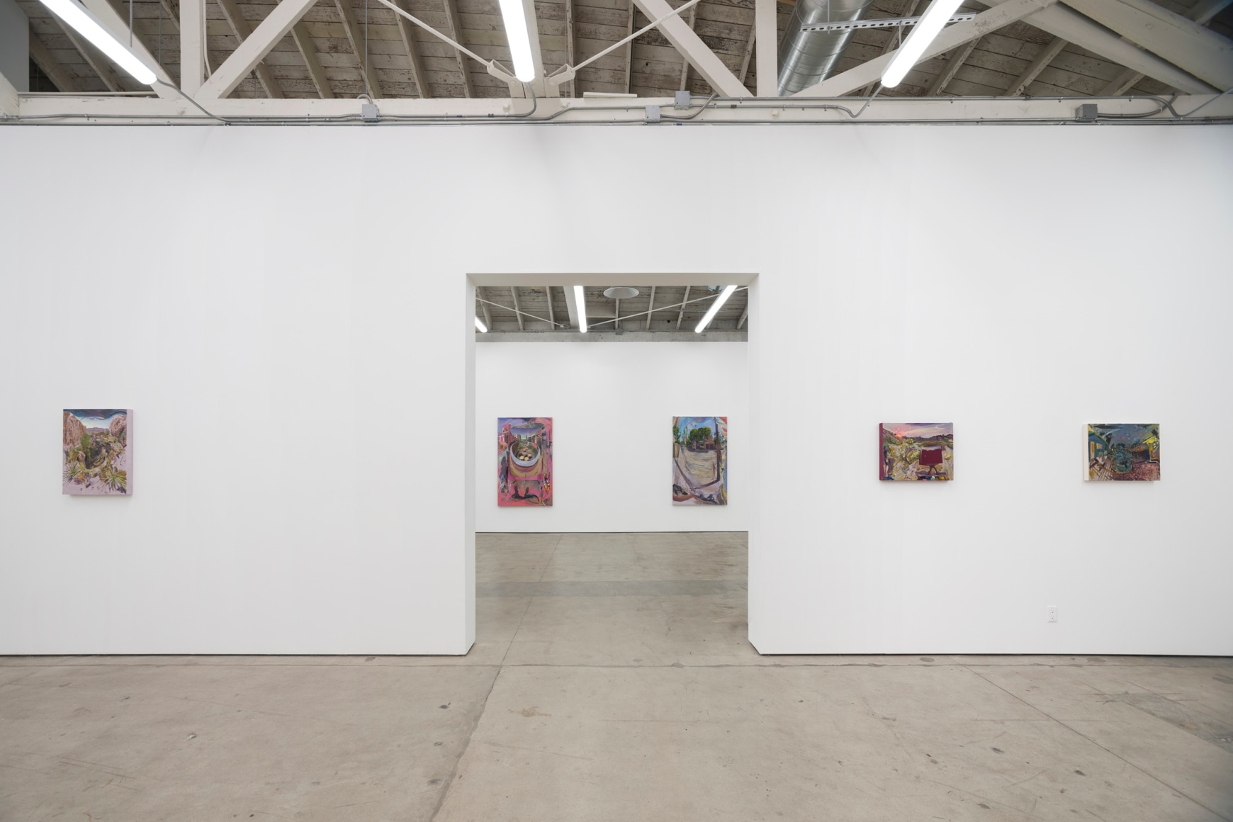 Dylan Vandenhoeck, Reality Show, 2021., Installation view