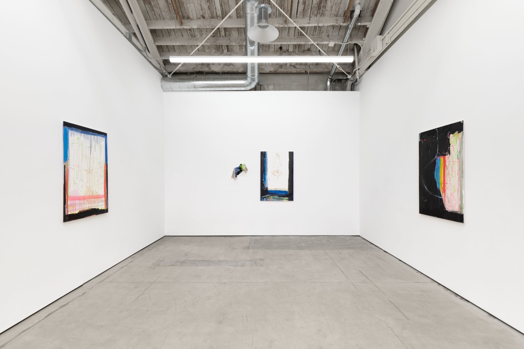 Hayley Tompkins, Tell Gonzo How, Matthew Brown, Los Angeles, 2023., Installation view. 