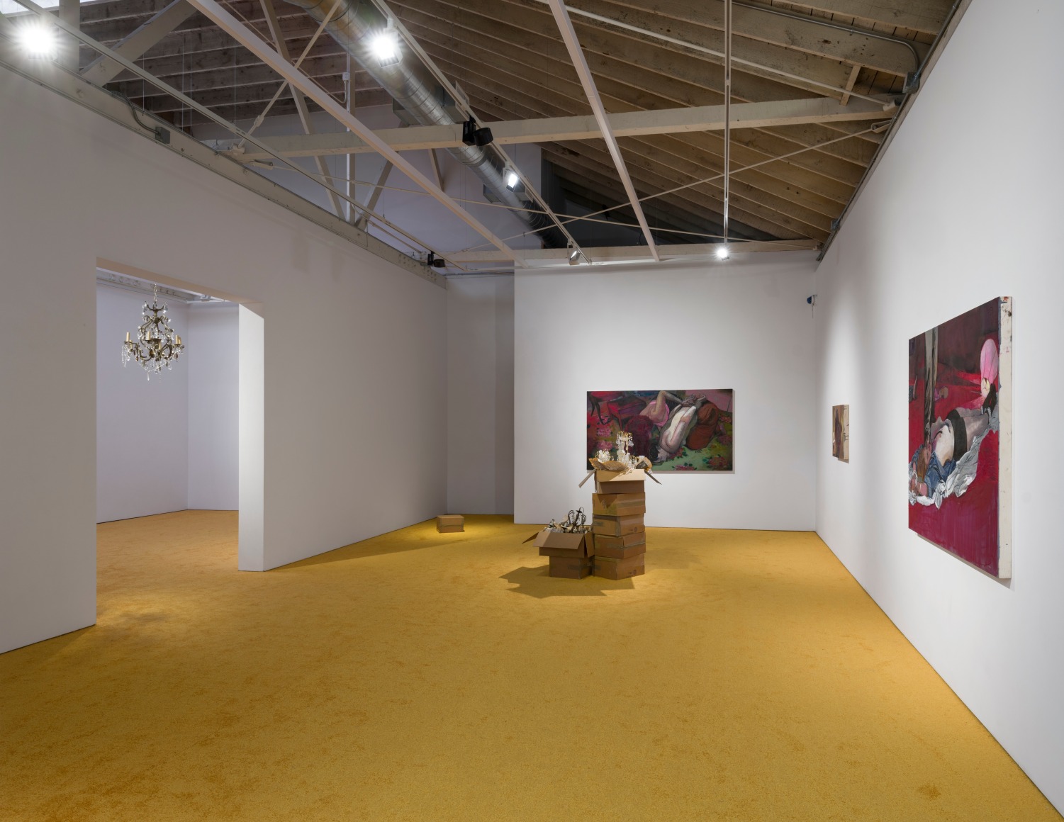 Michelle Uckotter, Moviestar, Matthew Brown, Los Angeles, 2025. Installation view., (Photo: Ed Mumford)