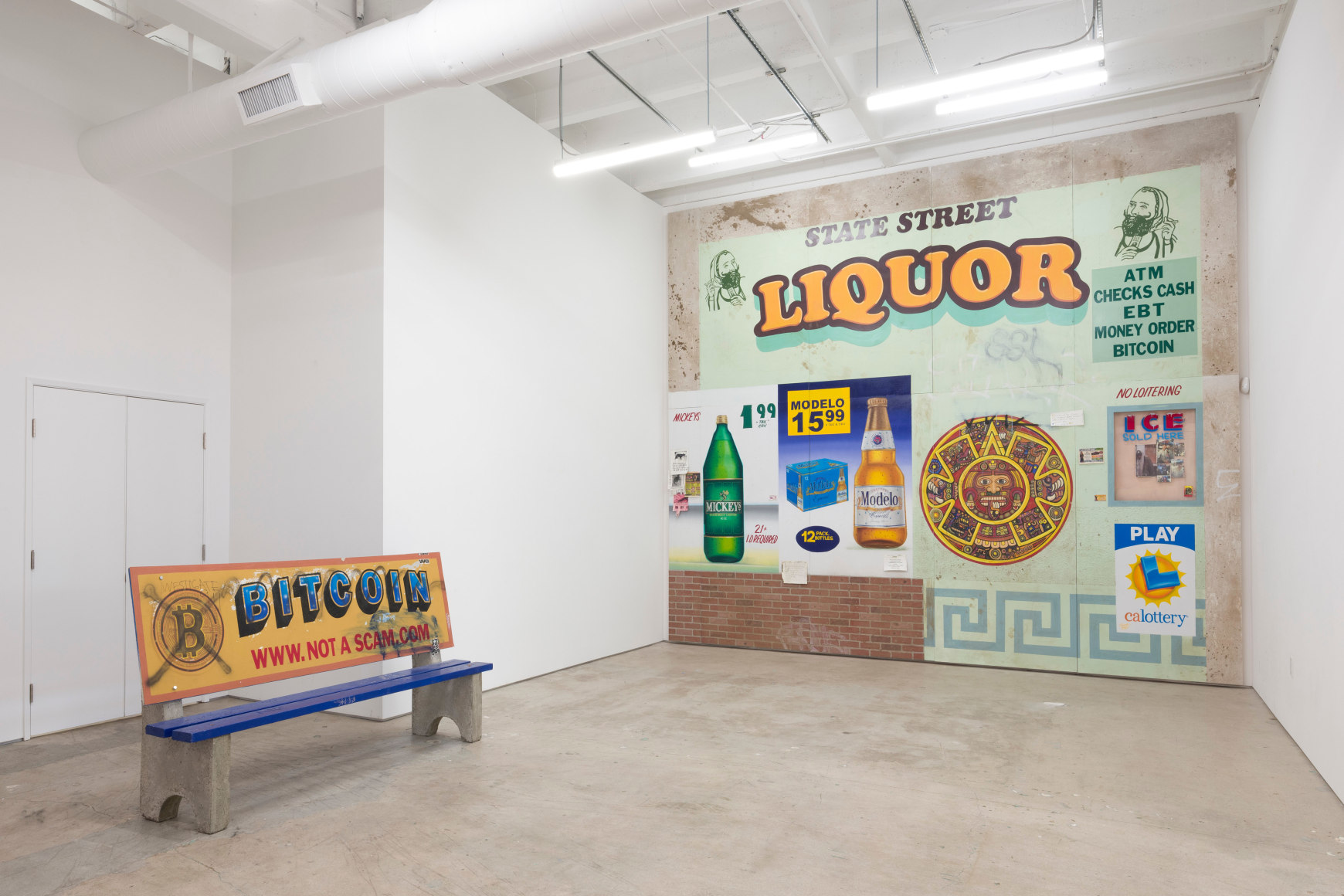 Alfonso Gonzalez Jr., There Was There, 2022., Installation view. 