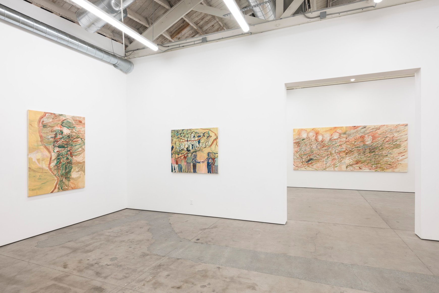 Chemu Ng'ok, Still waters Run, 2022., Installation View. 