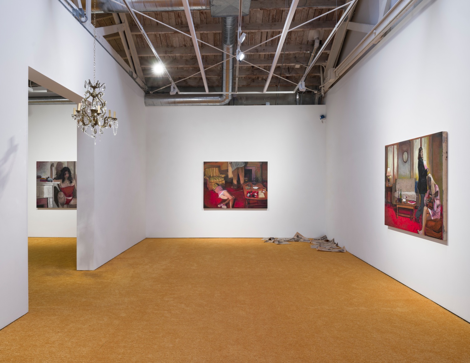 Michelle Uckotter, Moviestar, Matthew Brown, Los Angeles, 2025. Installation view., (Photo: Ed Mumford)
