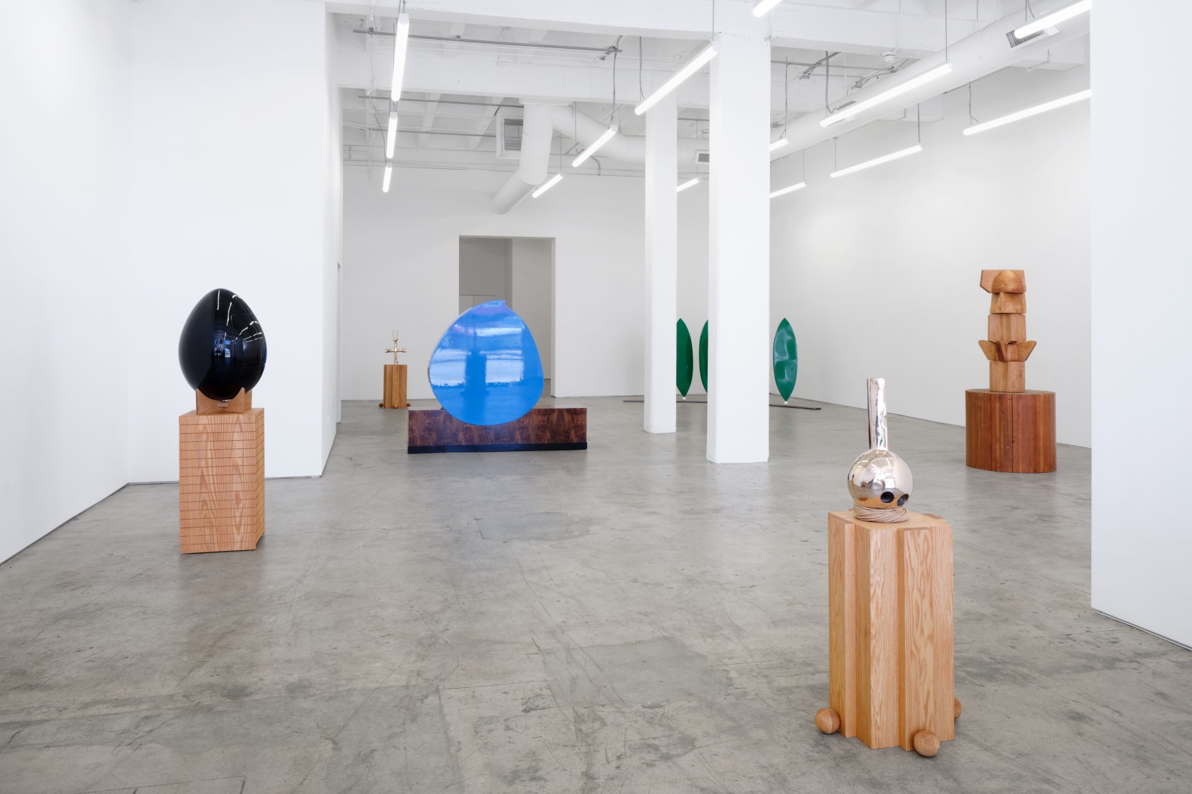 Ryan Preciado, Highway Hypnosis, Matthew Brown, Los Angeles, 2023., Installation view.&nbsp;