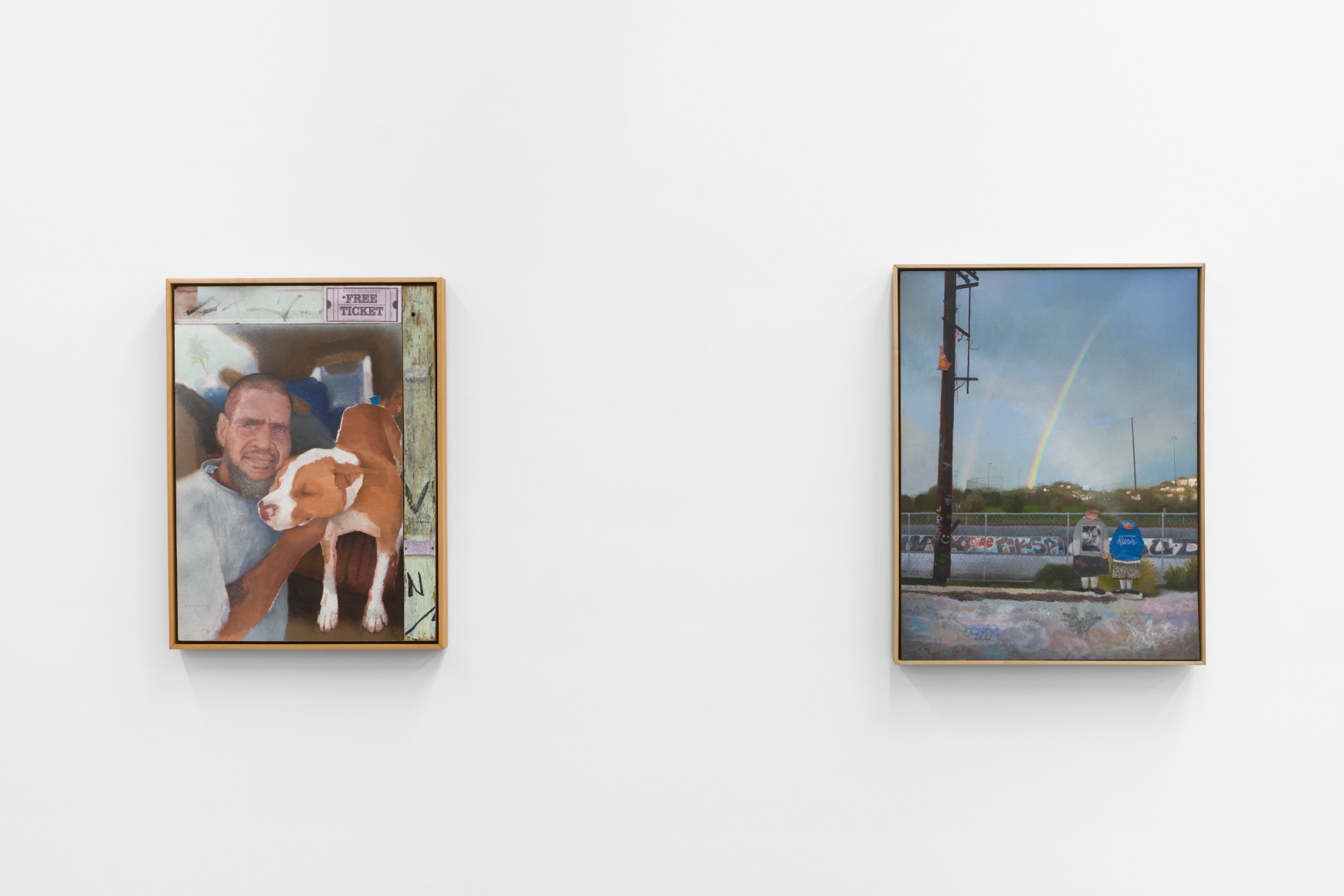 Michael Alvarez, Good Looking Out, 2022., Installation view