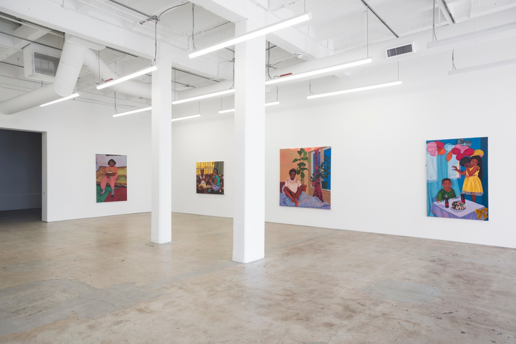 Tajh Rust, Somewhere in Between, 2022., Installation view. 