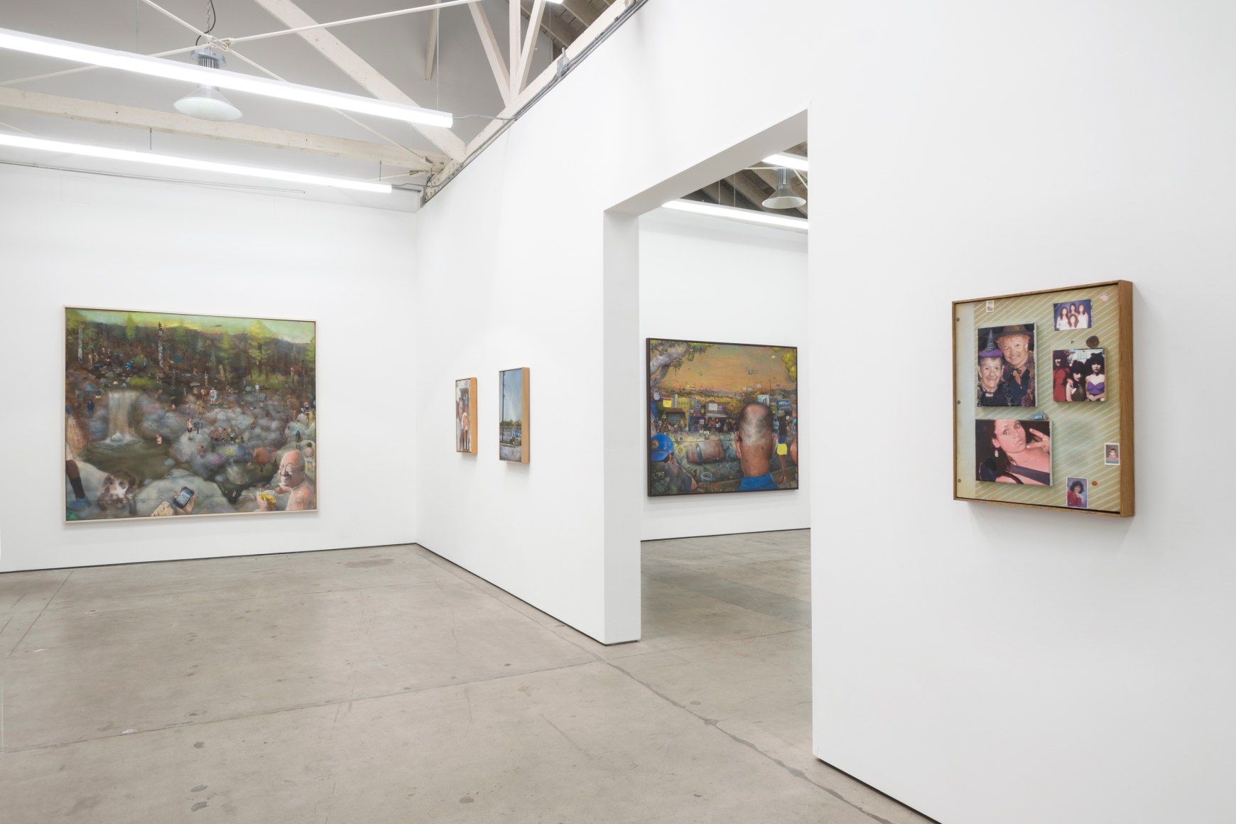 Michael Alvarez, Good Looking Out, 2022., Installation view