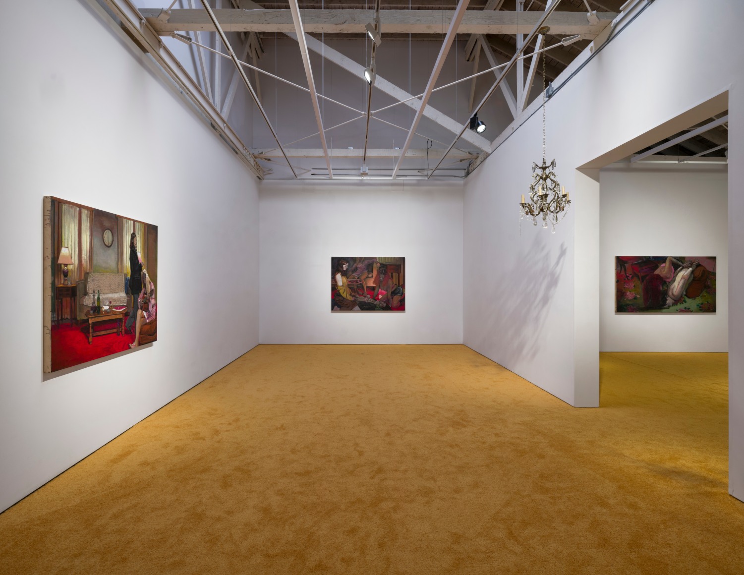 Michelle Uckotter, Moviestar, Matthew Brown, Los Angeles, 2025. Installation view., (Photo: Ed Mumford)