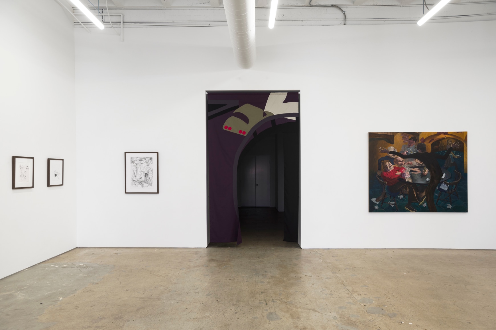 Justin John Greene, The Castle, 2022., Installation view