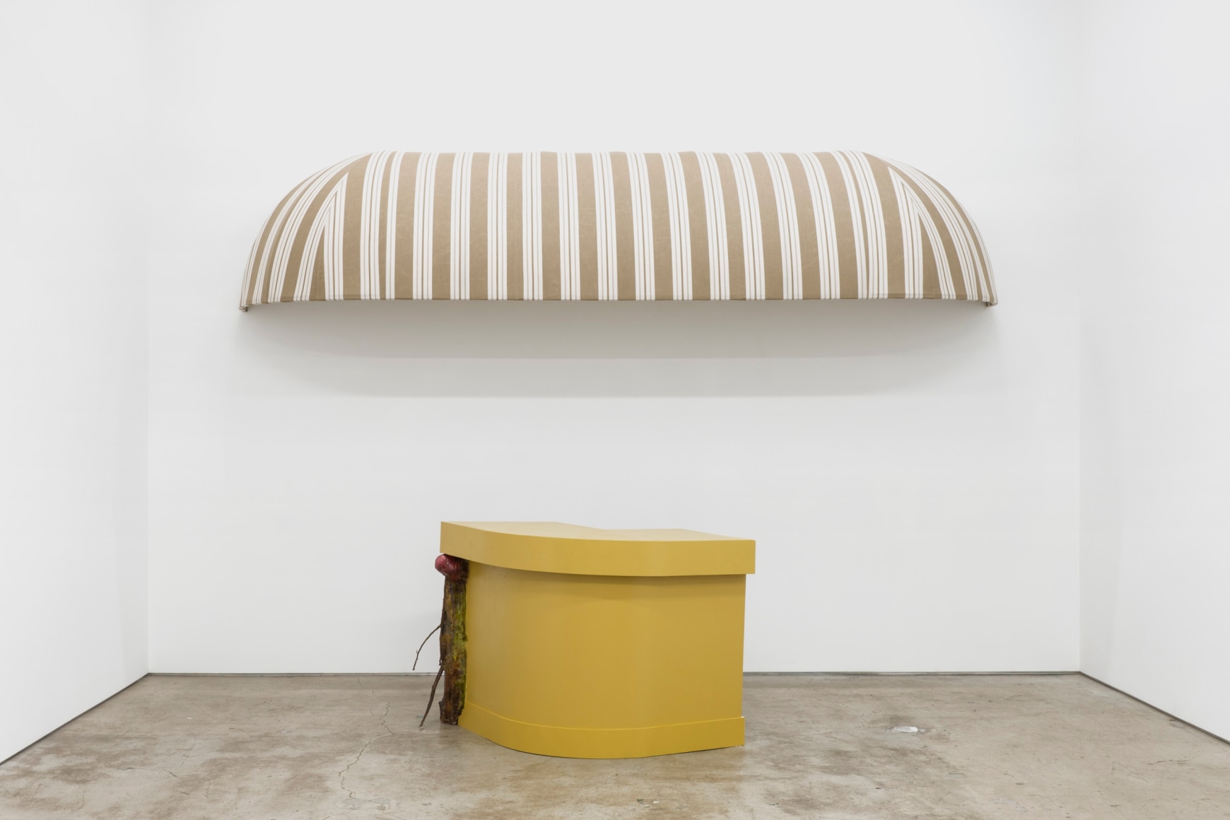 Brandon Ndife, What's the sun to a raisin, 2022., Installation view