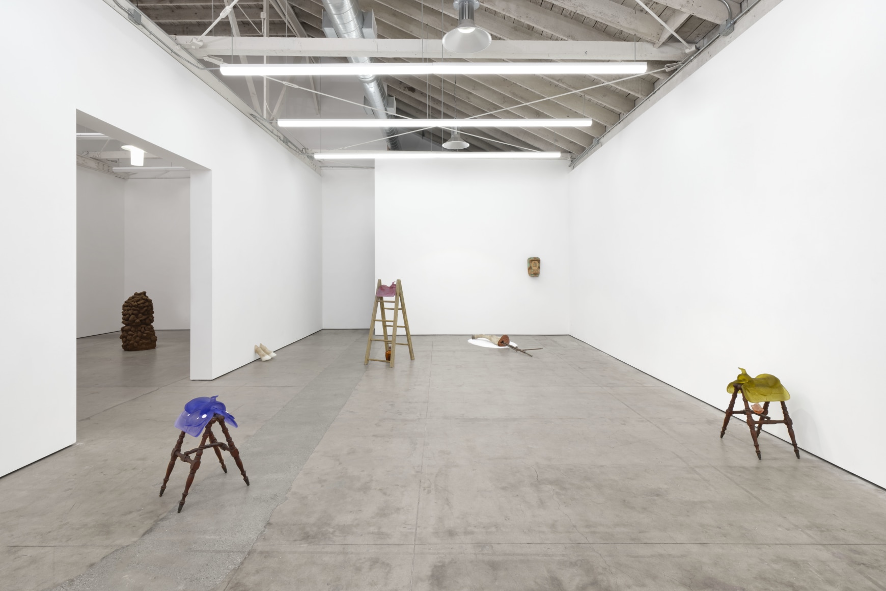 Sula Bermúdez-Silverman, Ichthyocentaur, Matthew Brown, Los Angeles, 2023. Installation view.