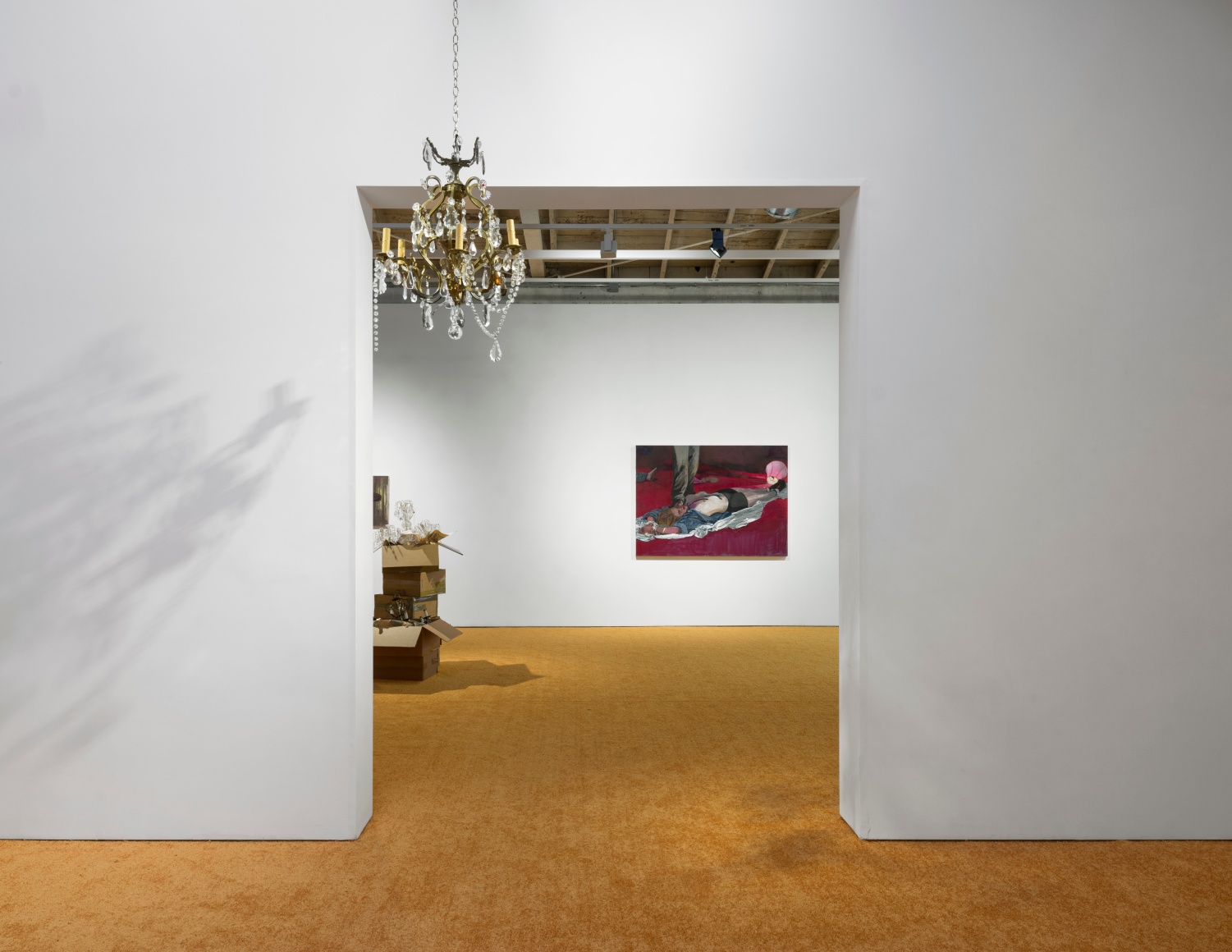 Michelle Uckotter, Moviestar, Matthew Brown, Los Angeles, 2025. Installation view., (Photo: Ed Mumford)