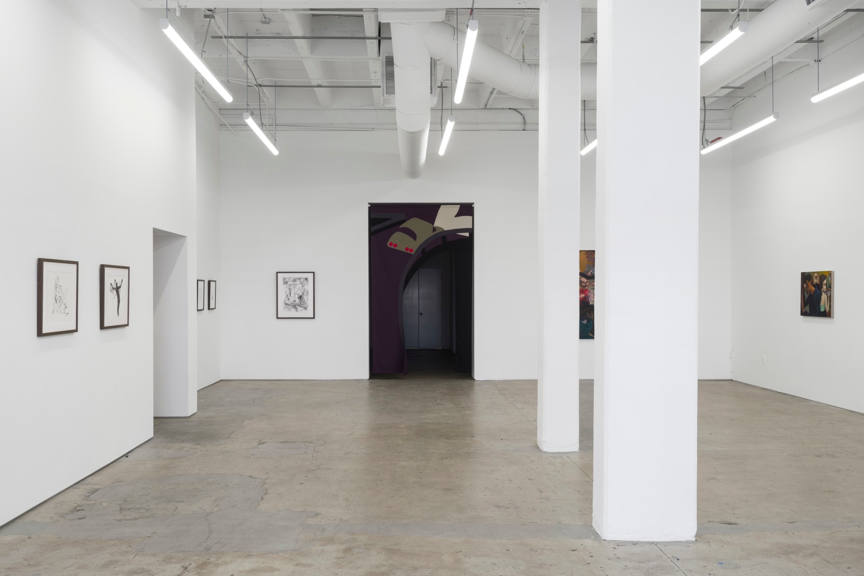 Justin John Greene, The Castle, 2022., Installation view