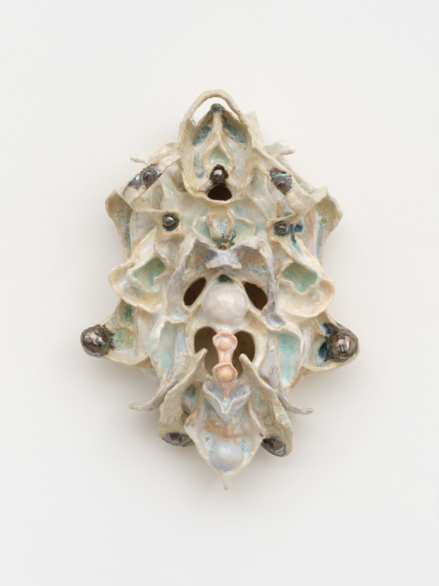 Heidi Lau Rorschach Butterfly Tile IV, 2024